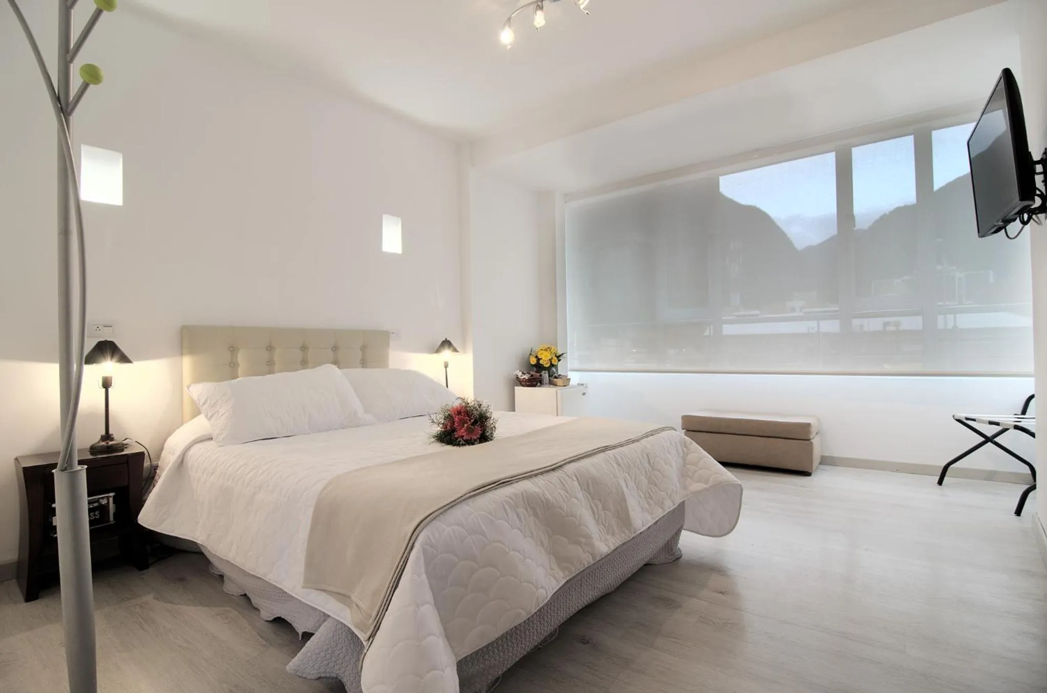 Photo of the whole room, Bed in Hotel Inter Bogotá