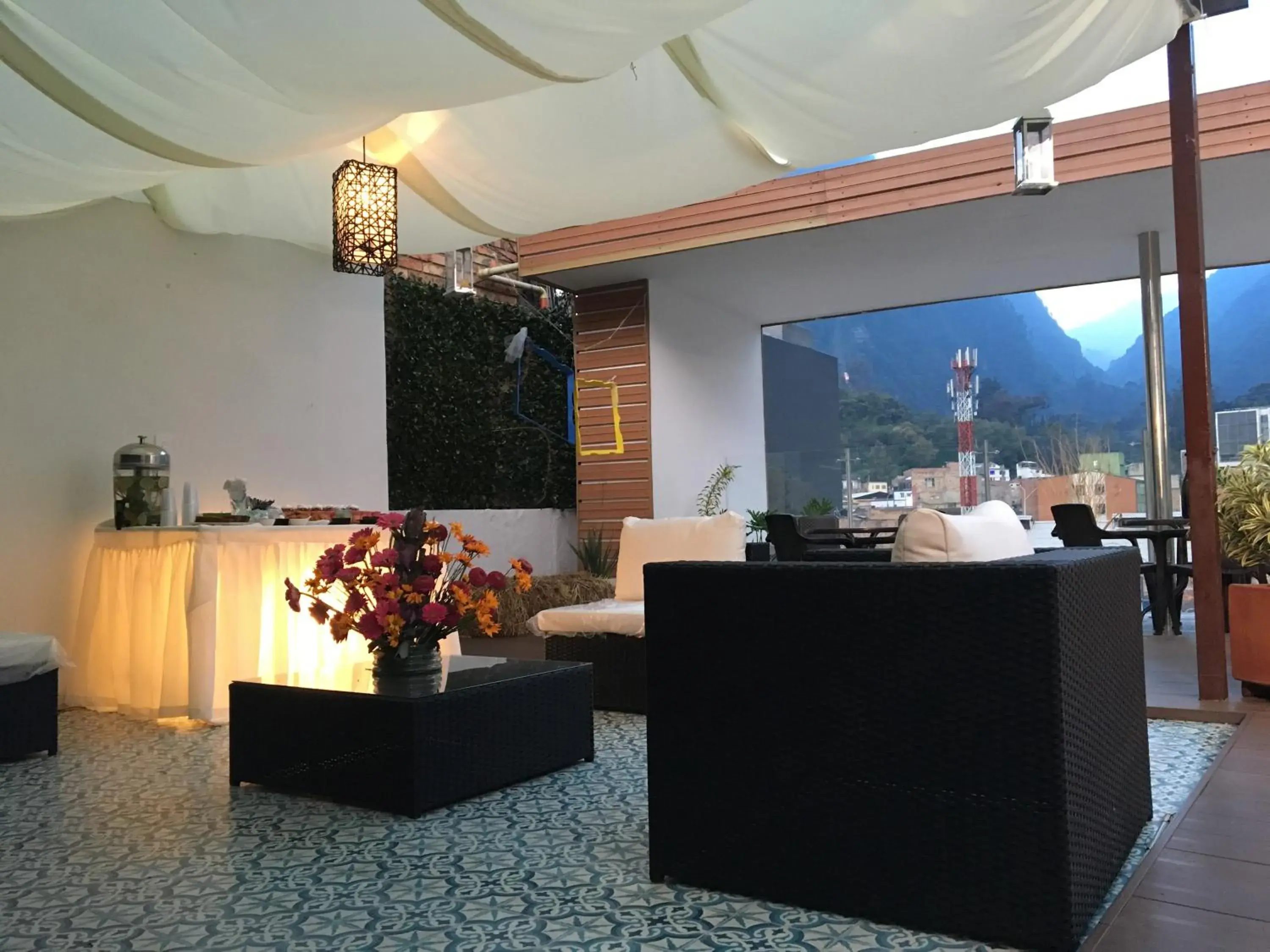 Mountain view in Hotel Inter Bogotá Mountain view in Hotel Inter Bogotá