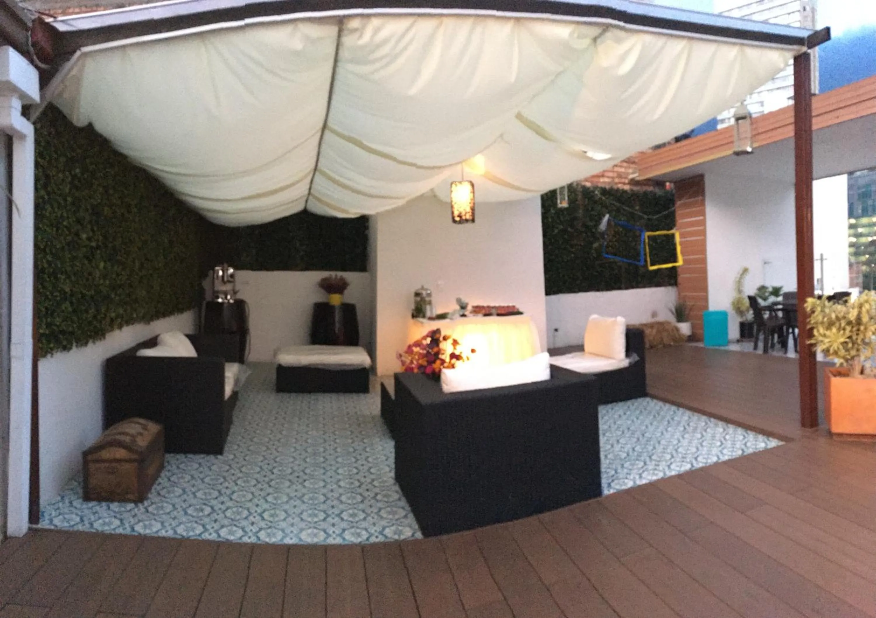 Balcony/Terrace in Hotel Inter Bogotá