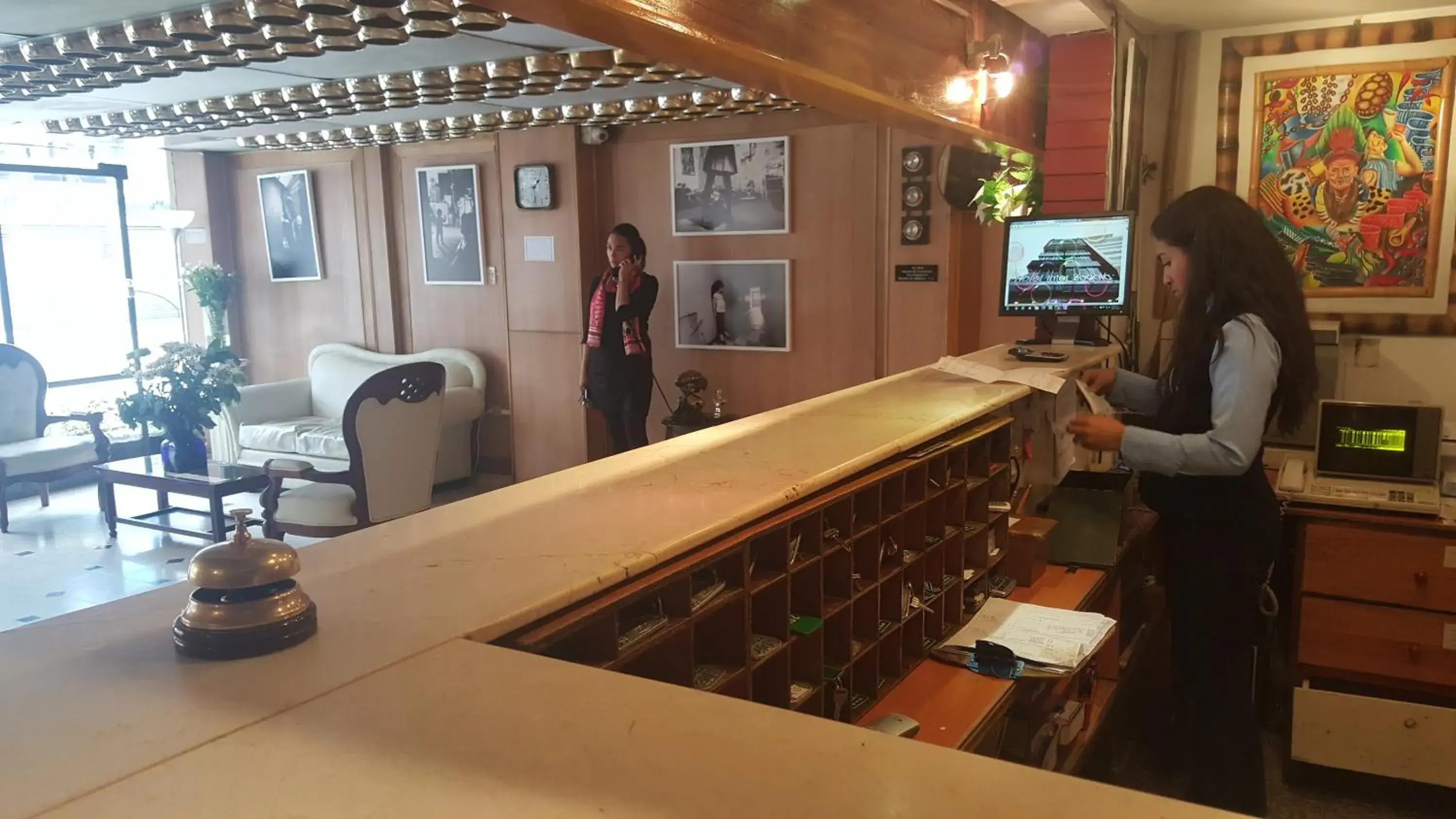 Lobby or reception in Hotel Inter Bogotá Lobby or reception in Hotel Inter Bogotá