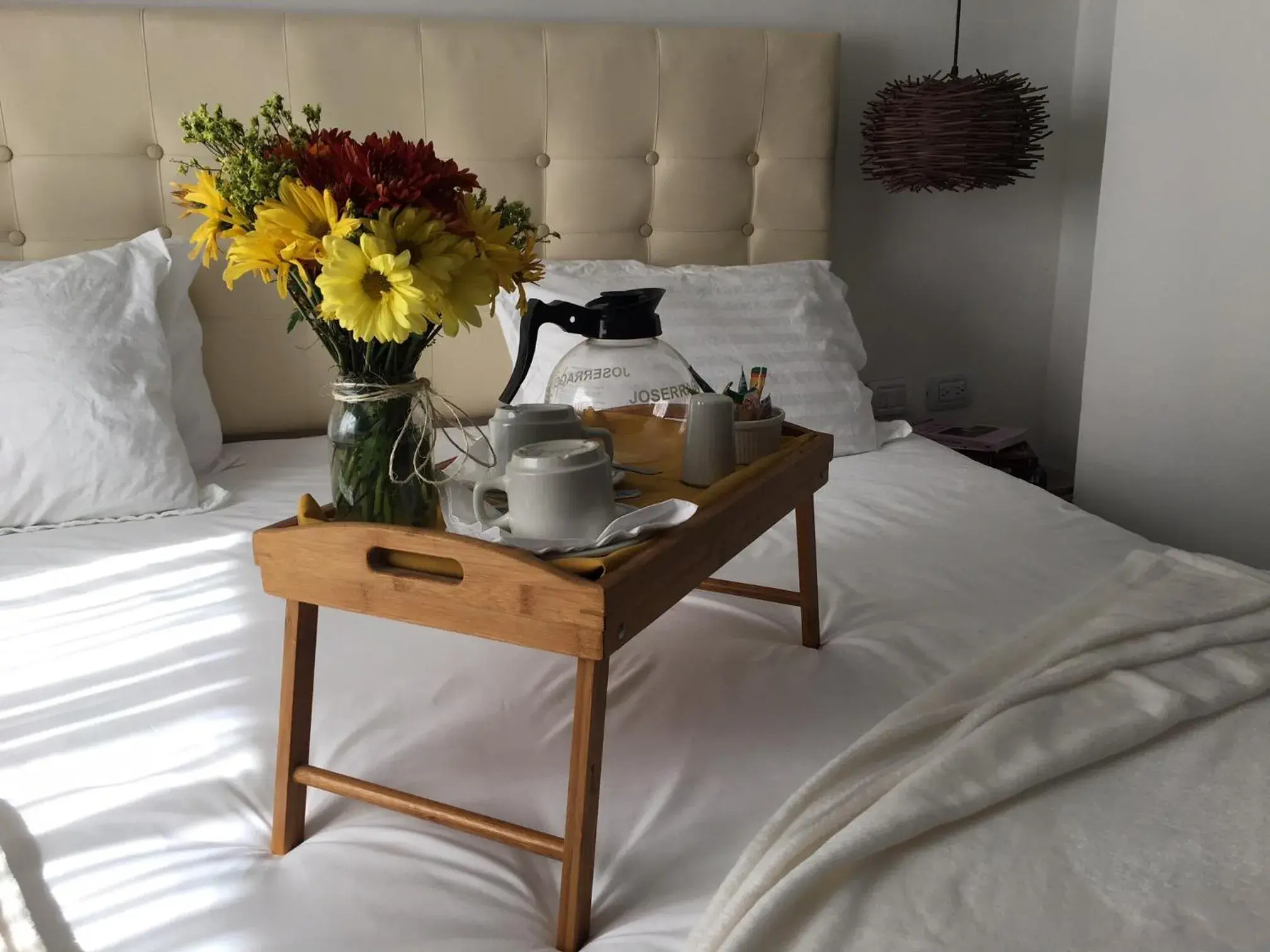 Bed in Hotel Inter Bogotá Bed in Hotel Inter Bogotá