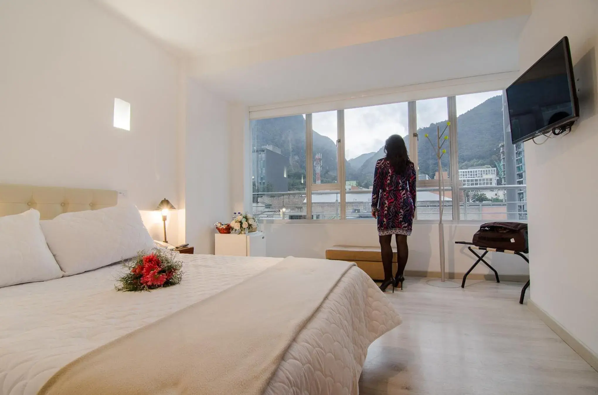 Photo of the whole room, Bed in Hotel Inter Bogotá Photo of the whole room, Bed in Hotel Inter Bogotá