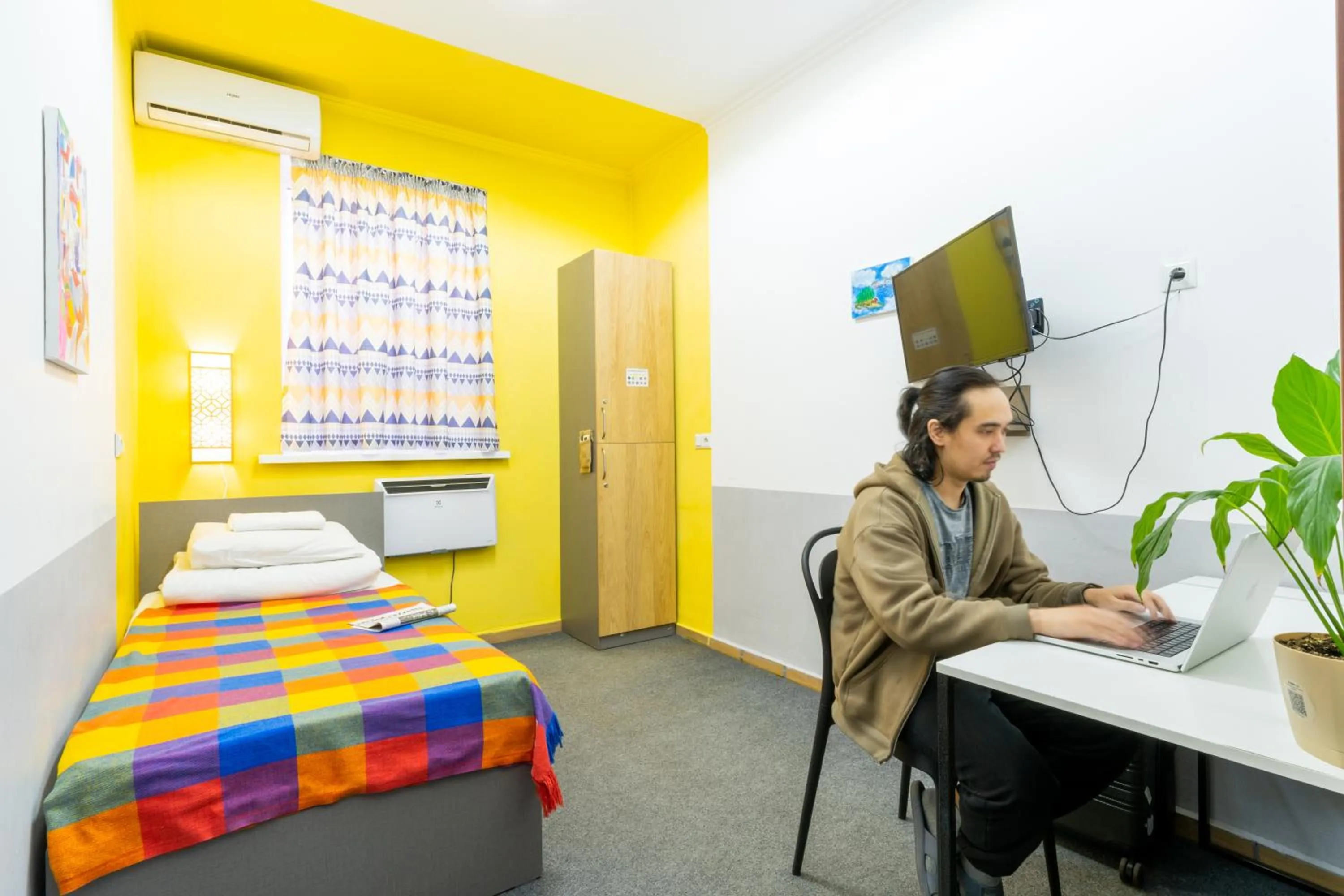 Photo of the whole room in ololoFreelander Hostel&Coworking