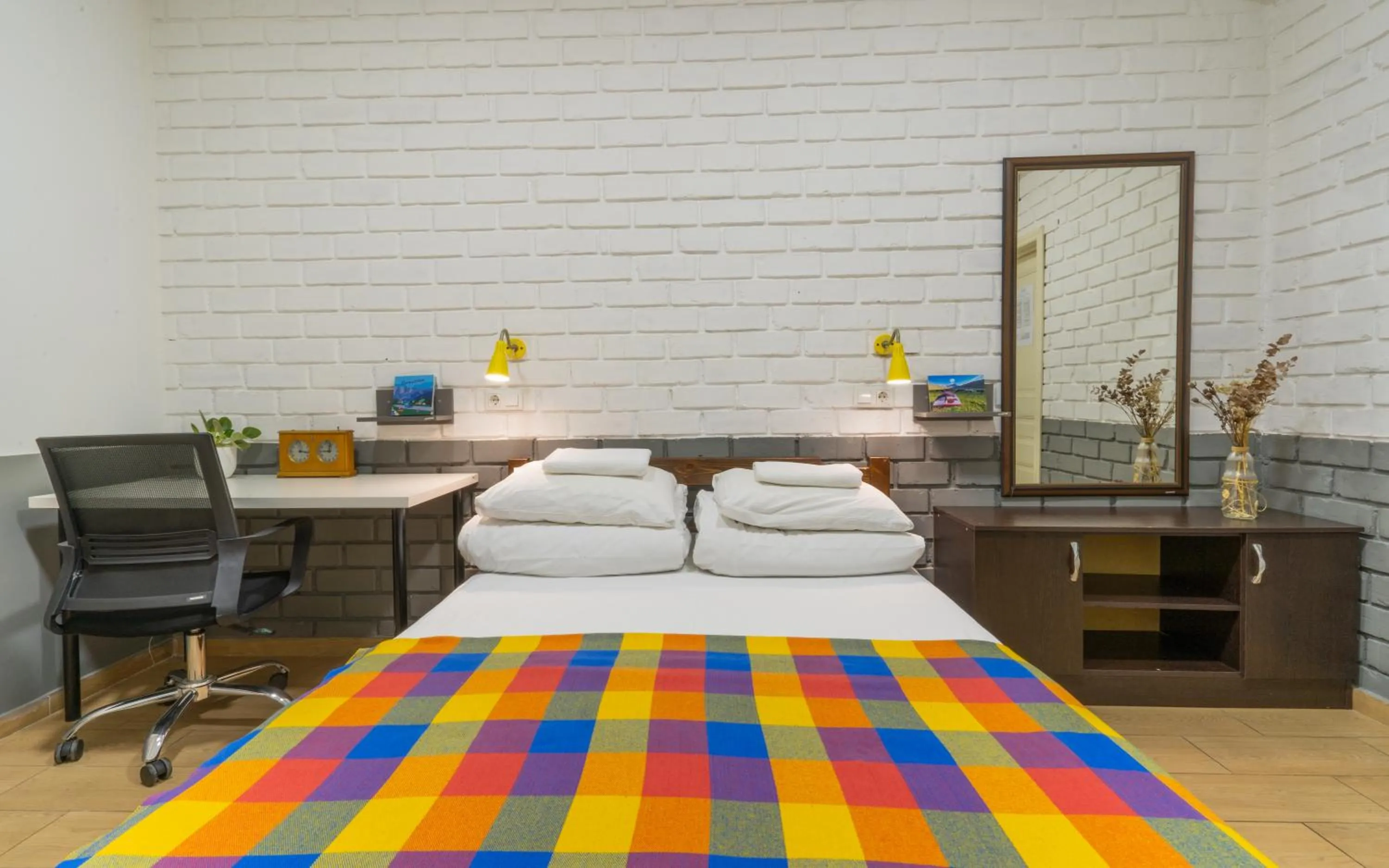Bed in ololoFreelander Hostel&Coworking