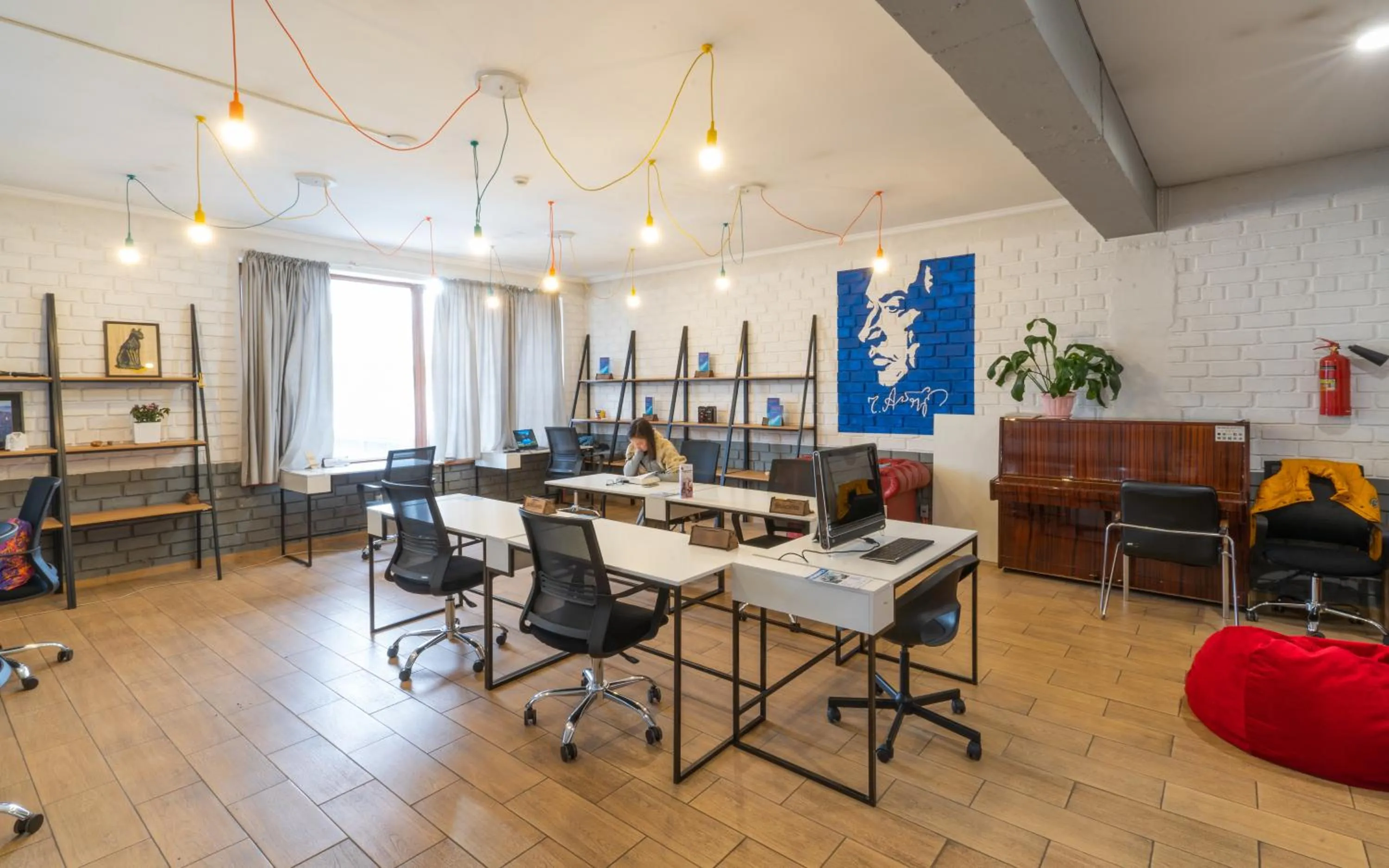 Living room in ololoFreelander Hostel&Coworking