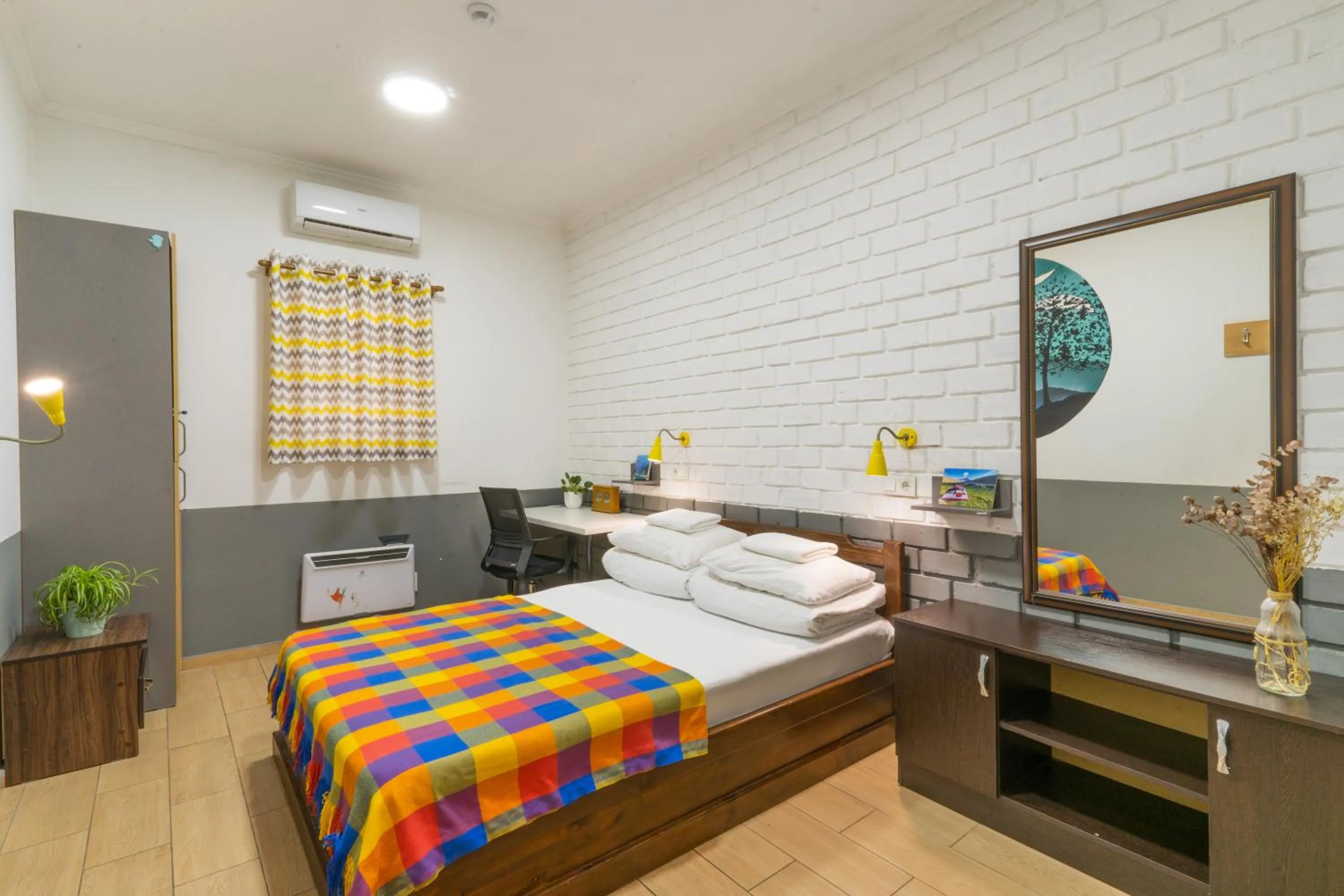 Bed in ololoFreelander Hostel&Coworking