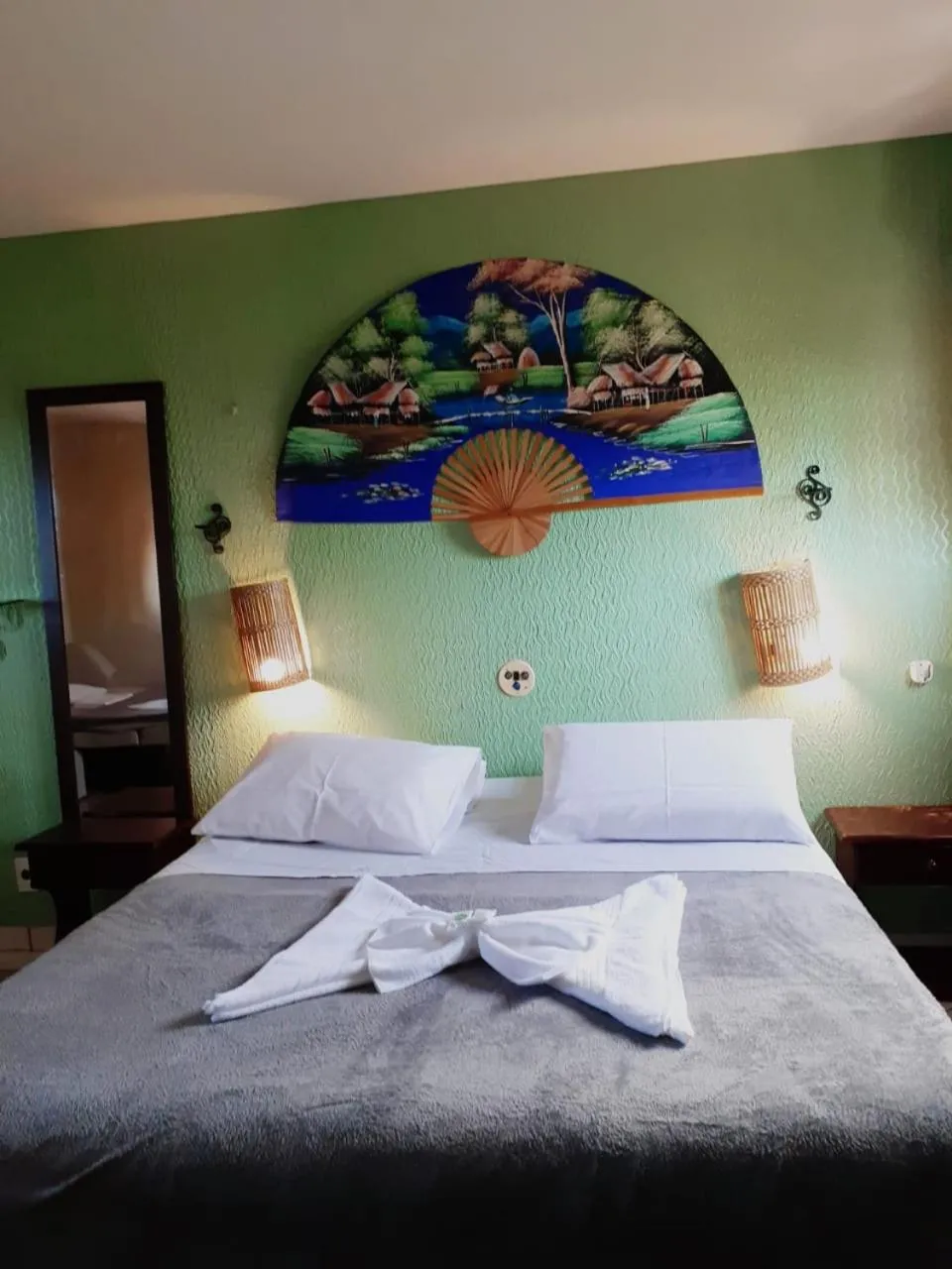 Area and facilities, Bed in Hotel Pousada Viking