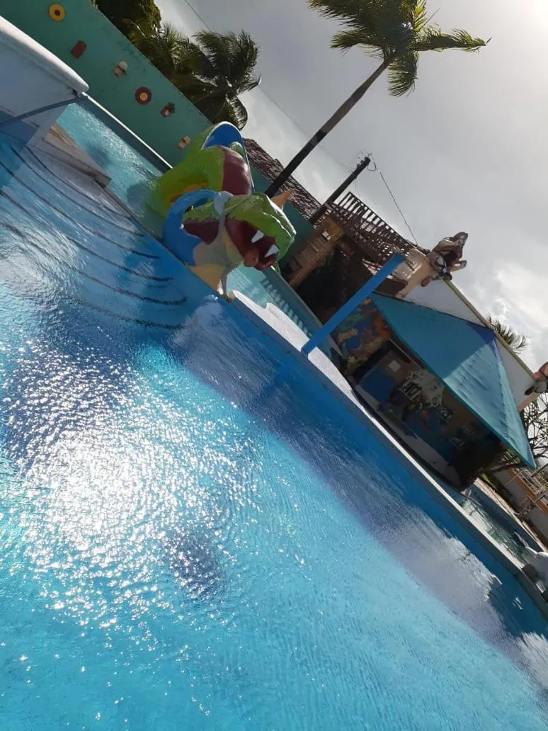 Swimming pool in Hotel Pousada Viking