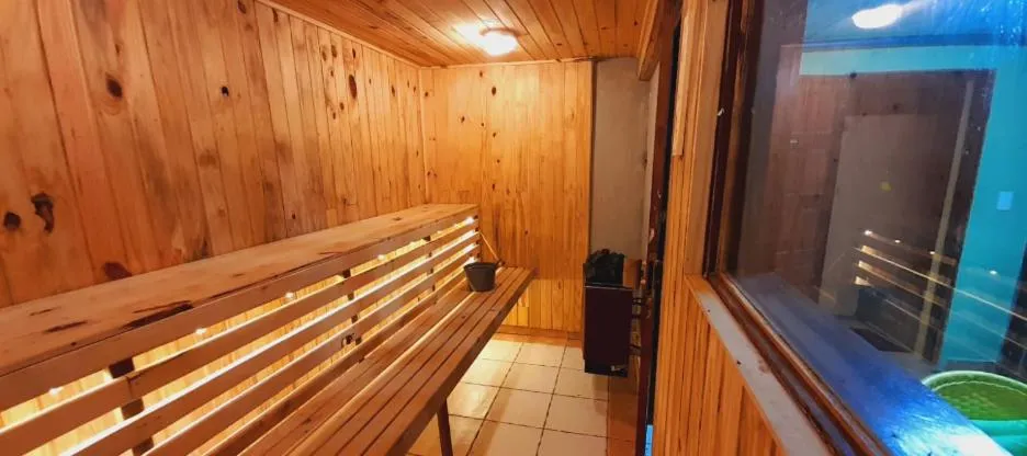 Sauna in Hotel Pousada Viking