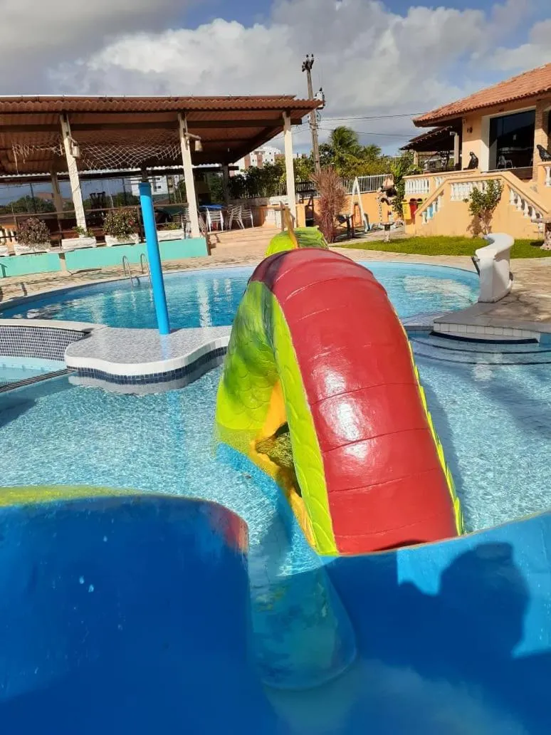Swimming pool in Hotel Pousada Viking