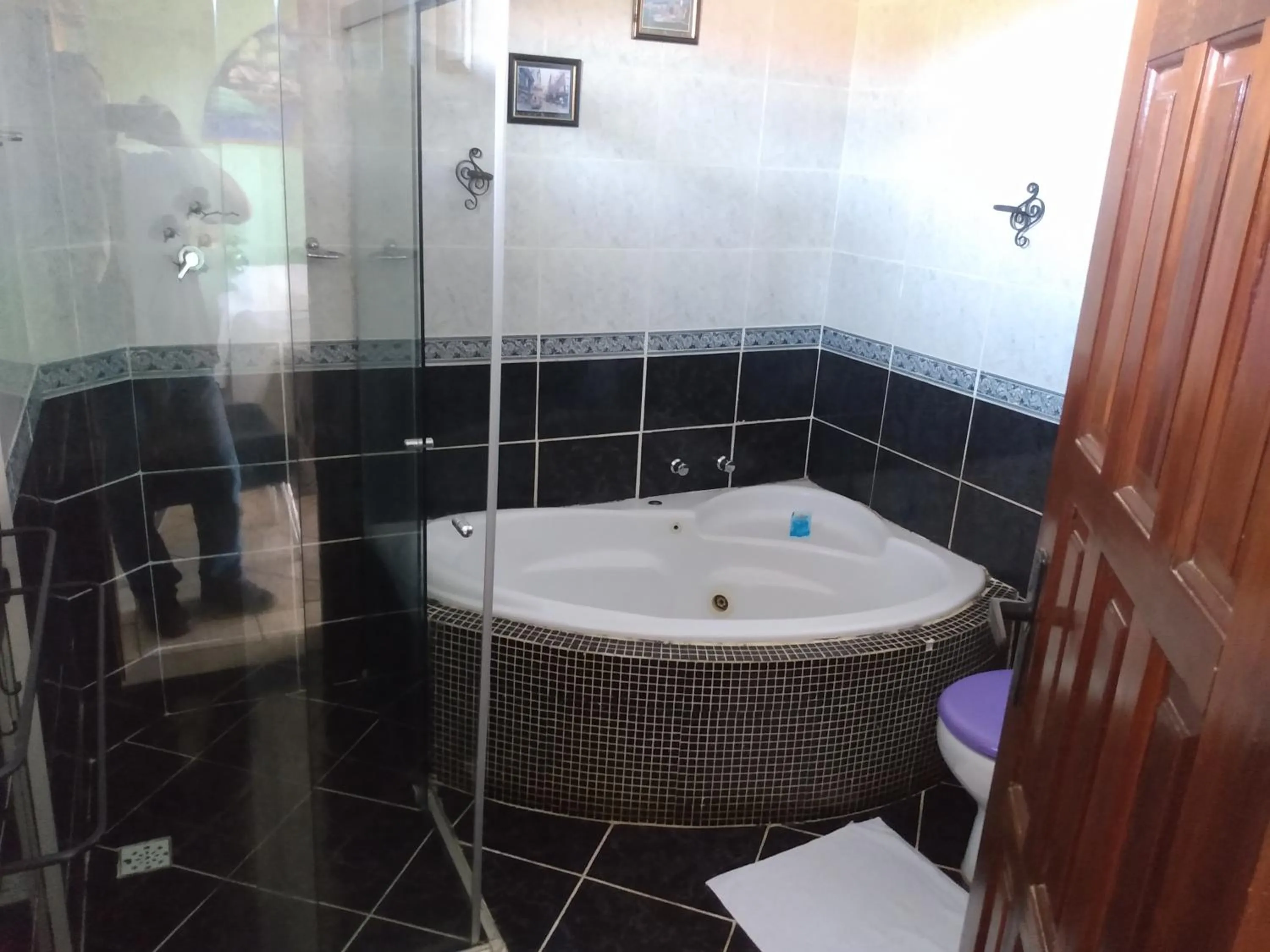 Shower in Hotel Pousada Viking