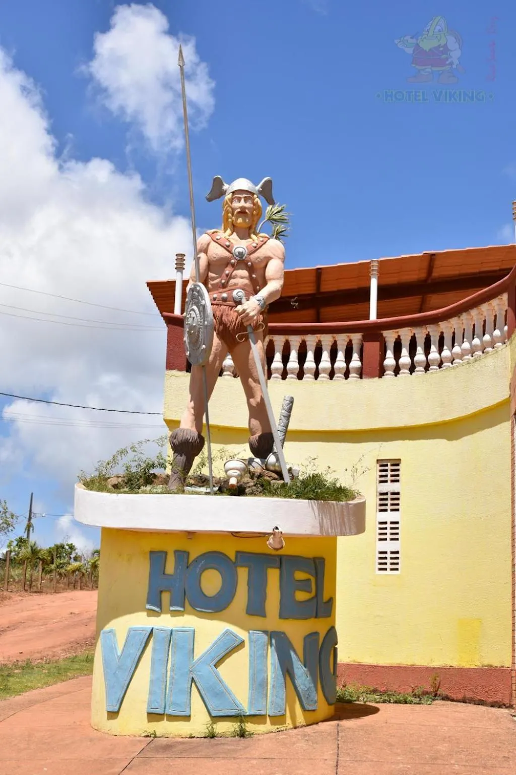 Facade/entrance in Hotel Pousada Viking