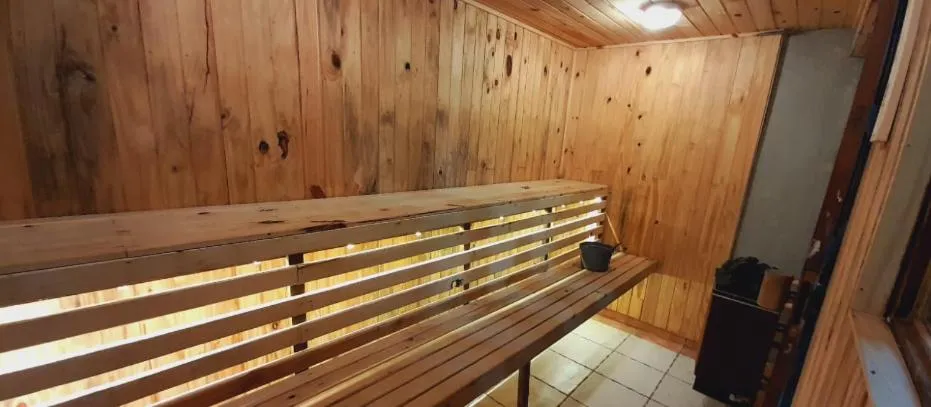 Sauna in Hotel Pousada Viking