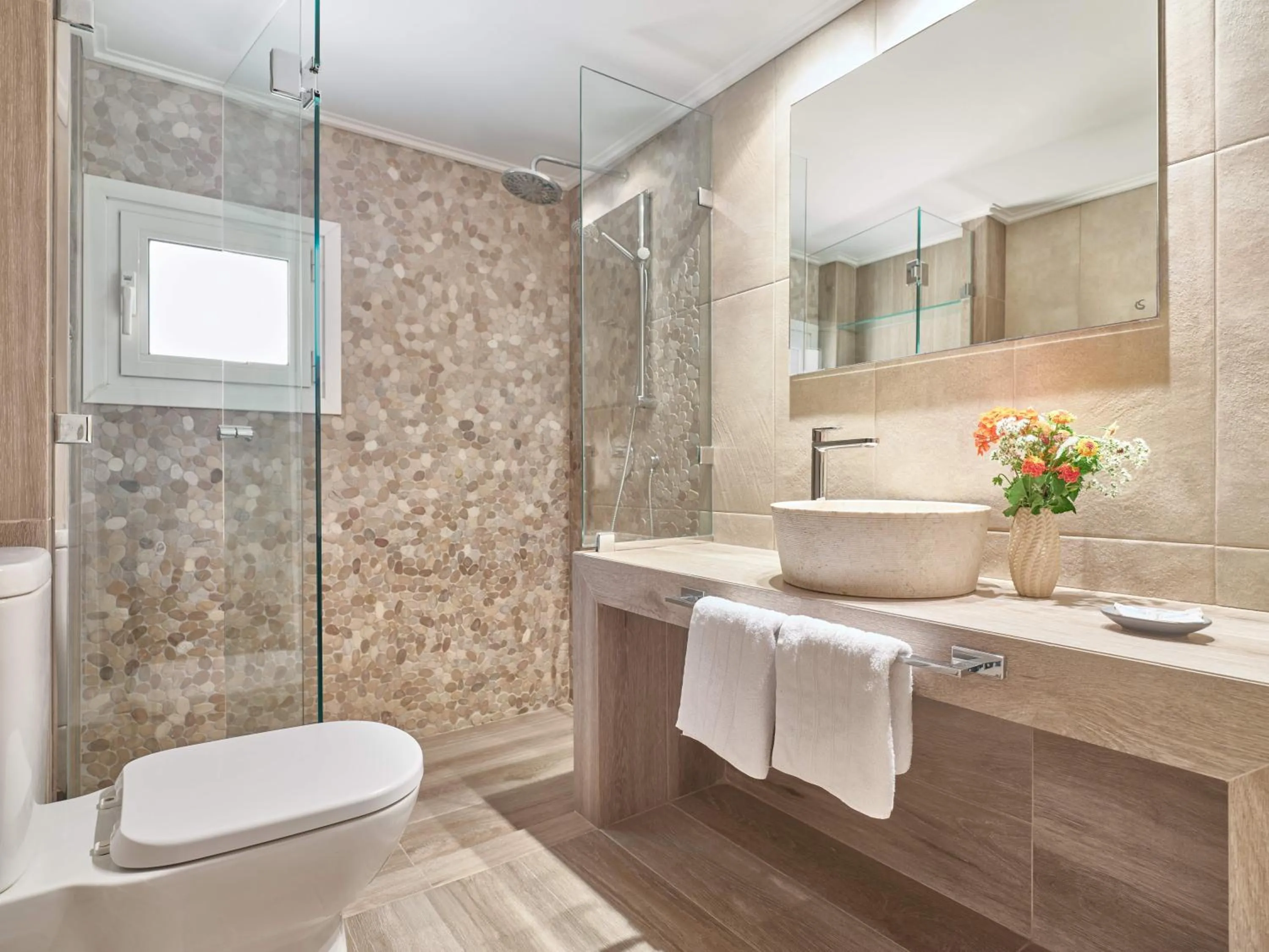 Bathroom in Kinetta Beach Resort and Spa