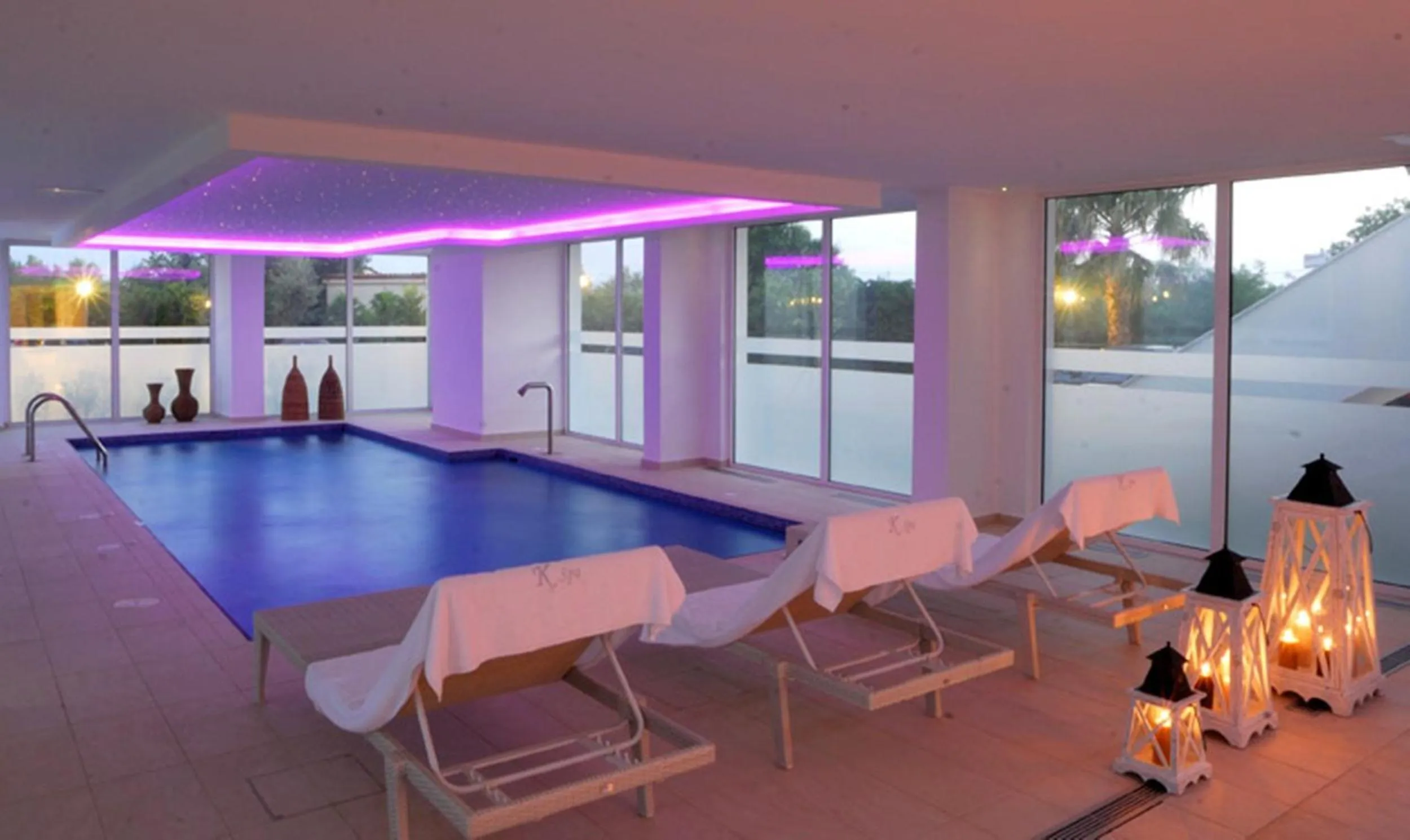 Swimming pool in Kinetta Beach Resort and Spa