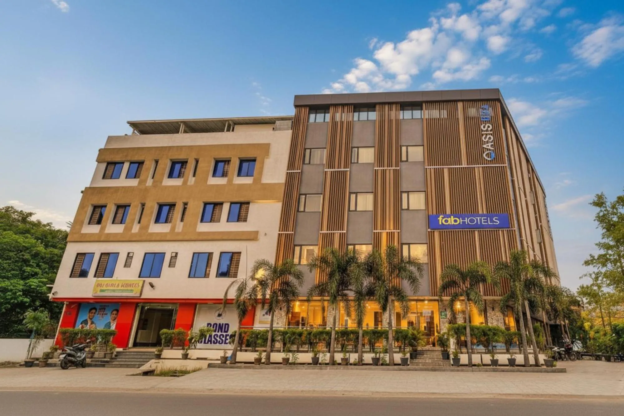 Property building in FabHotel Prime Oasis Blue - Near Chetak Bridge