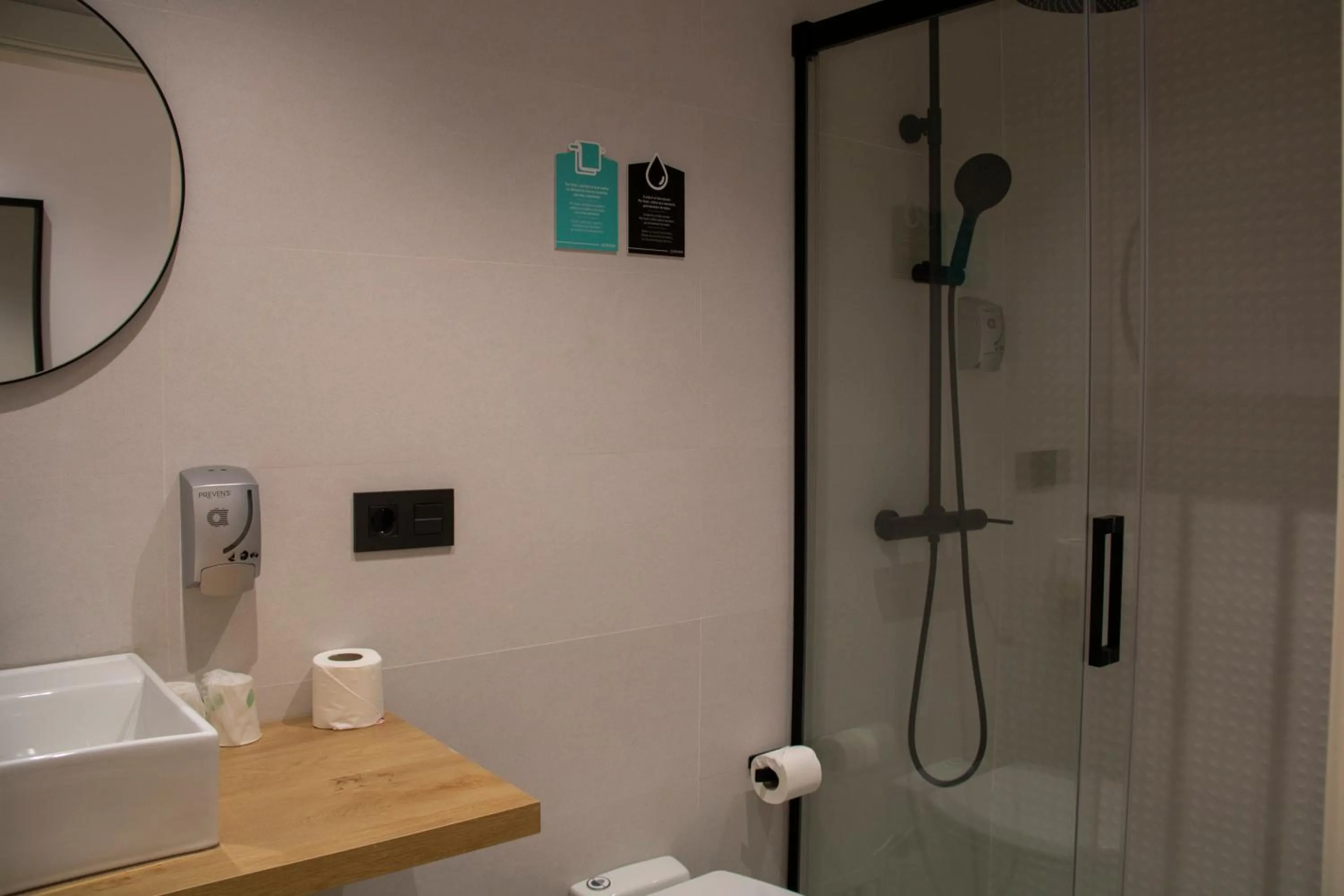 Bathroom in Hotel Alda Orzán