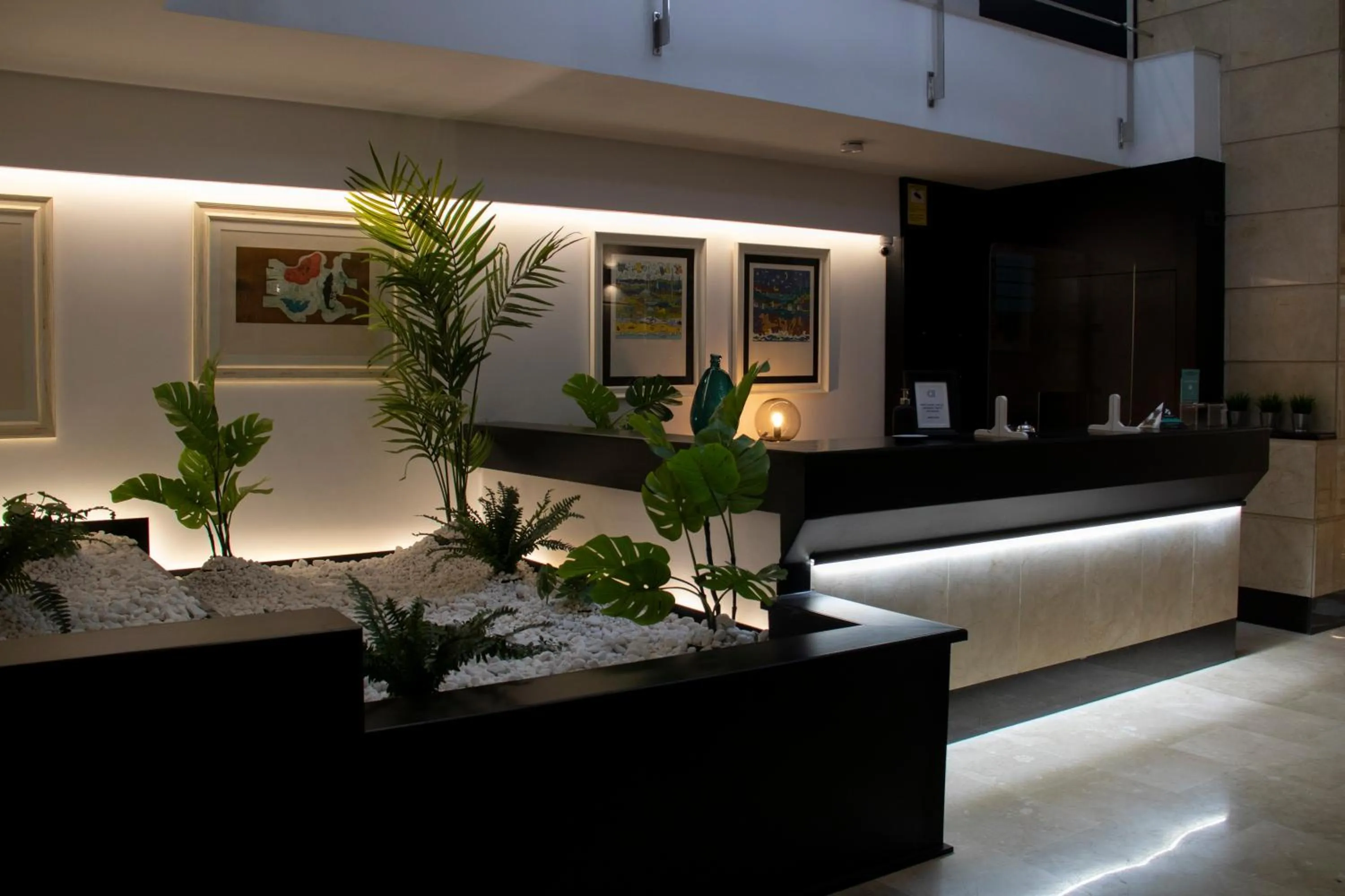 Lobby or reception in Hotel Alda Orzán