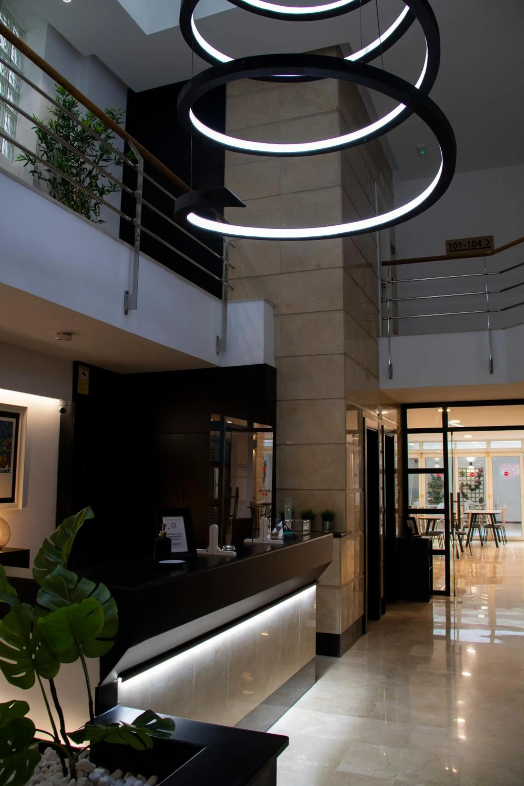 Lobby or reception in Hotel Alda Orzán