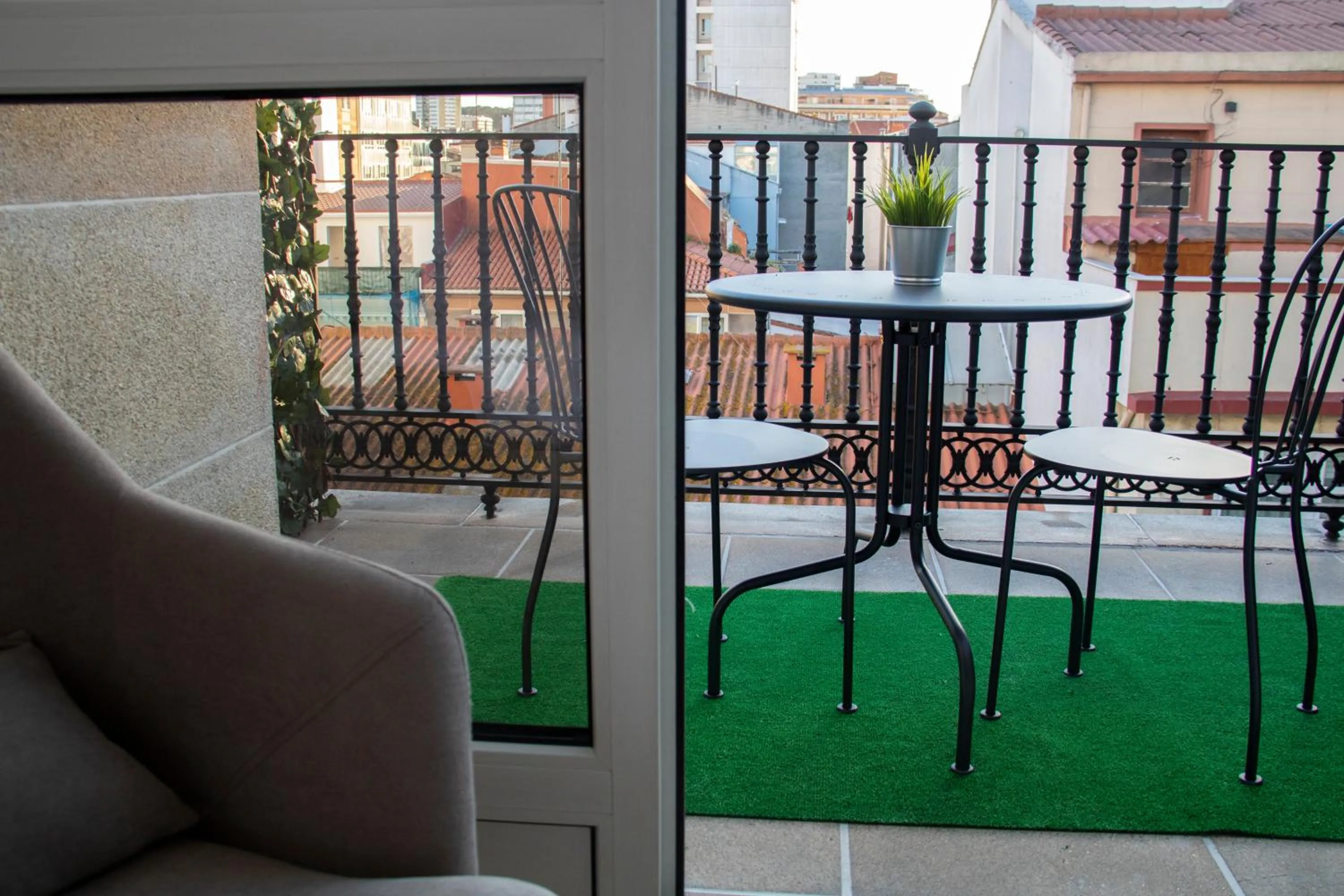 Balcony/Terrace in Hotel Alda Orzán