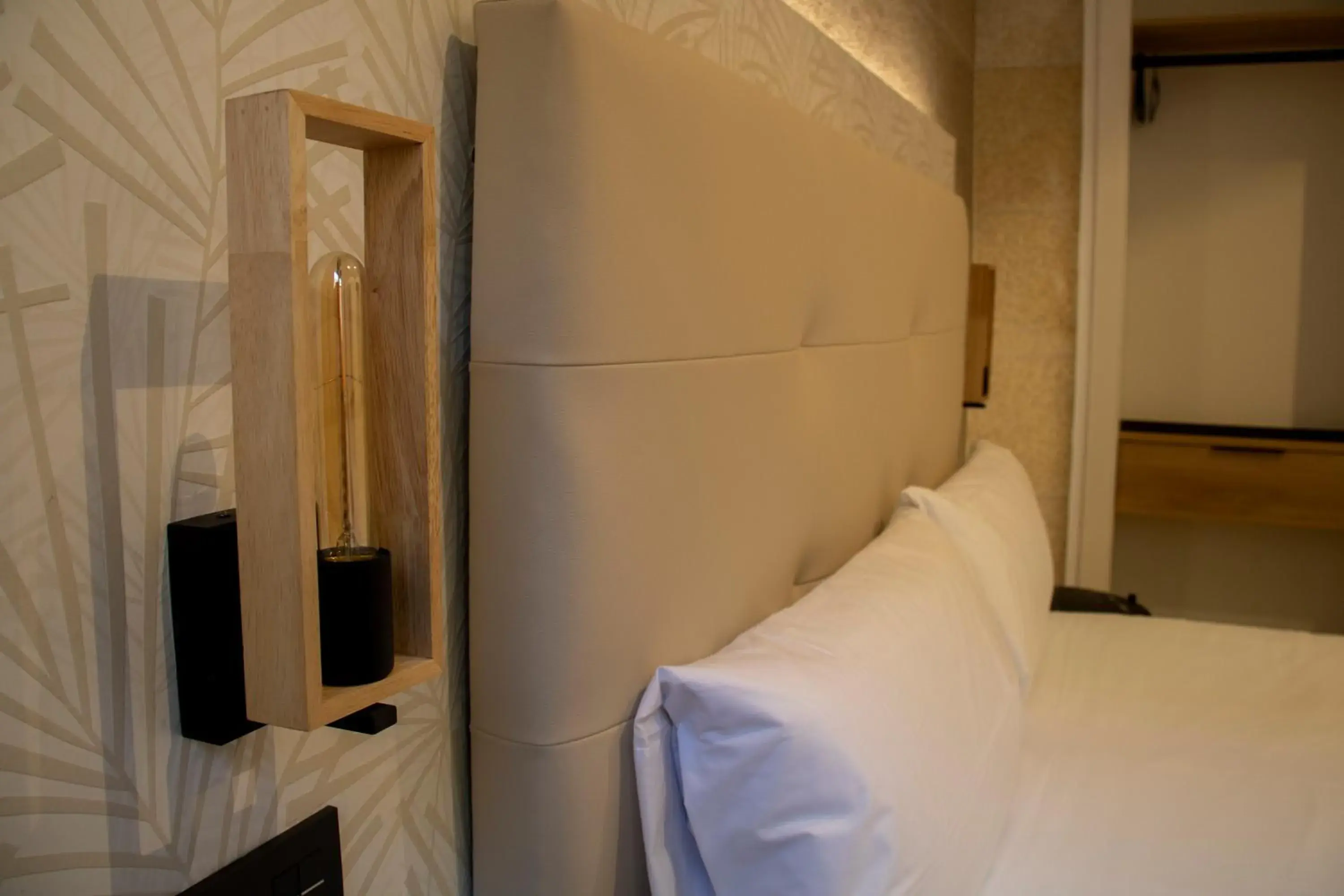 Decorative detail, Bed in Hotel Alda Orzán Decorative detail, Bed in Hotel Alda Orzán