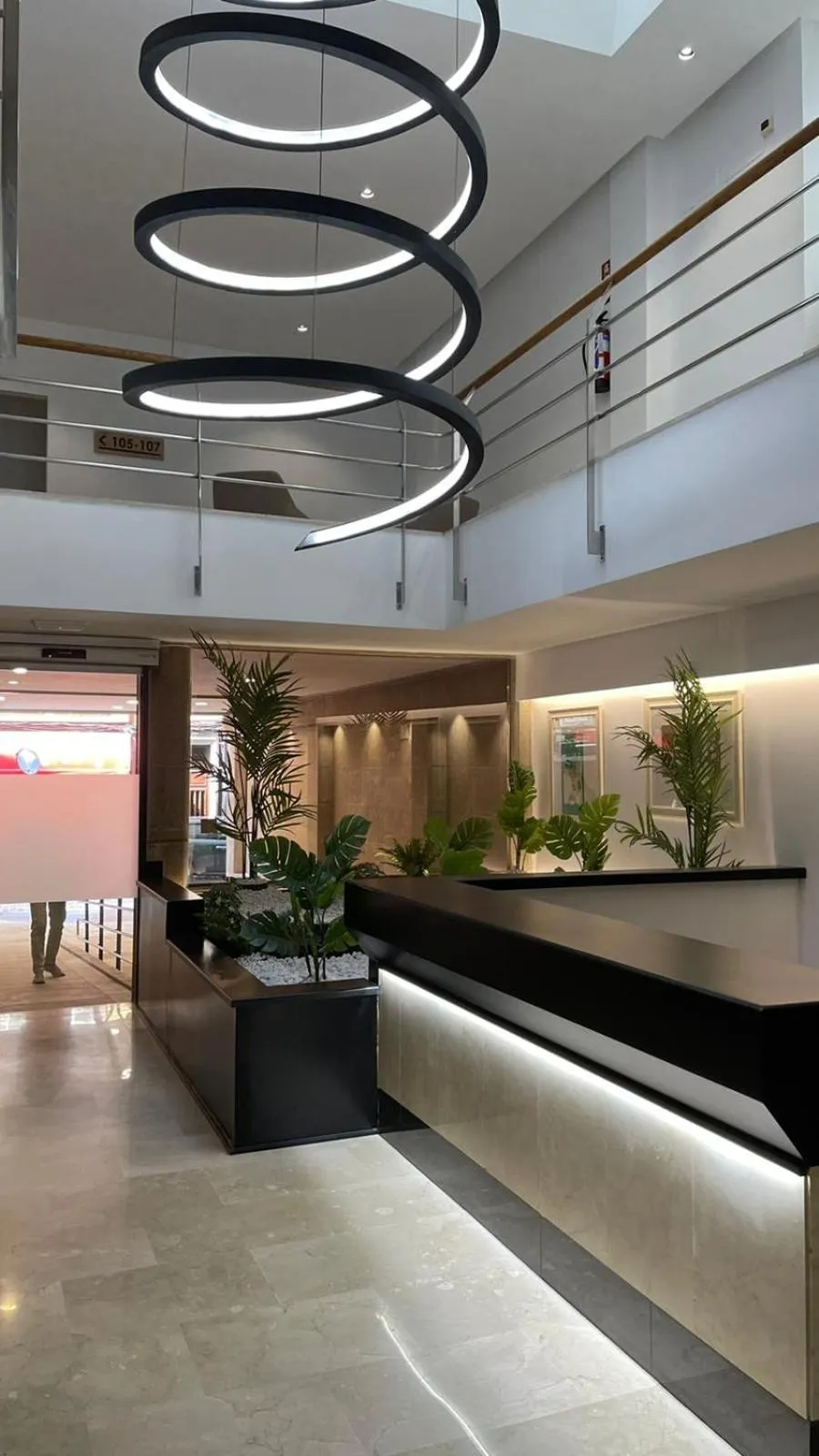 Lobby or reception in Hotel Alda Orzán