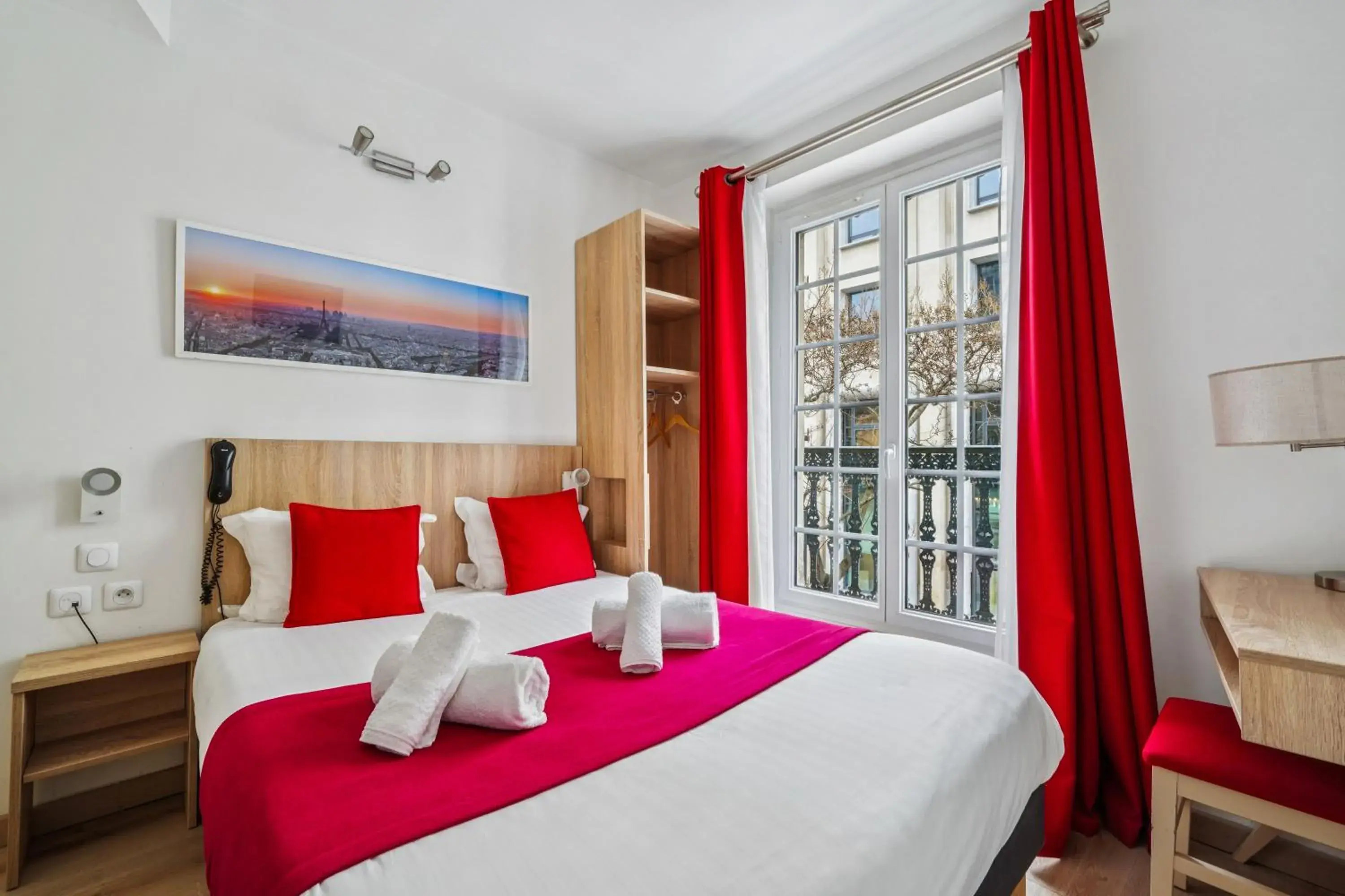 Bedroom, Bed in Hôtel Mazagran Bedroom, Bed in Hôtel Mazagran