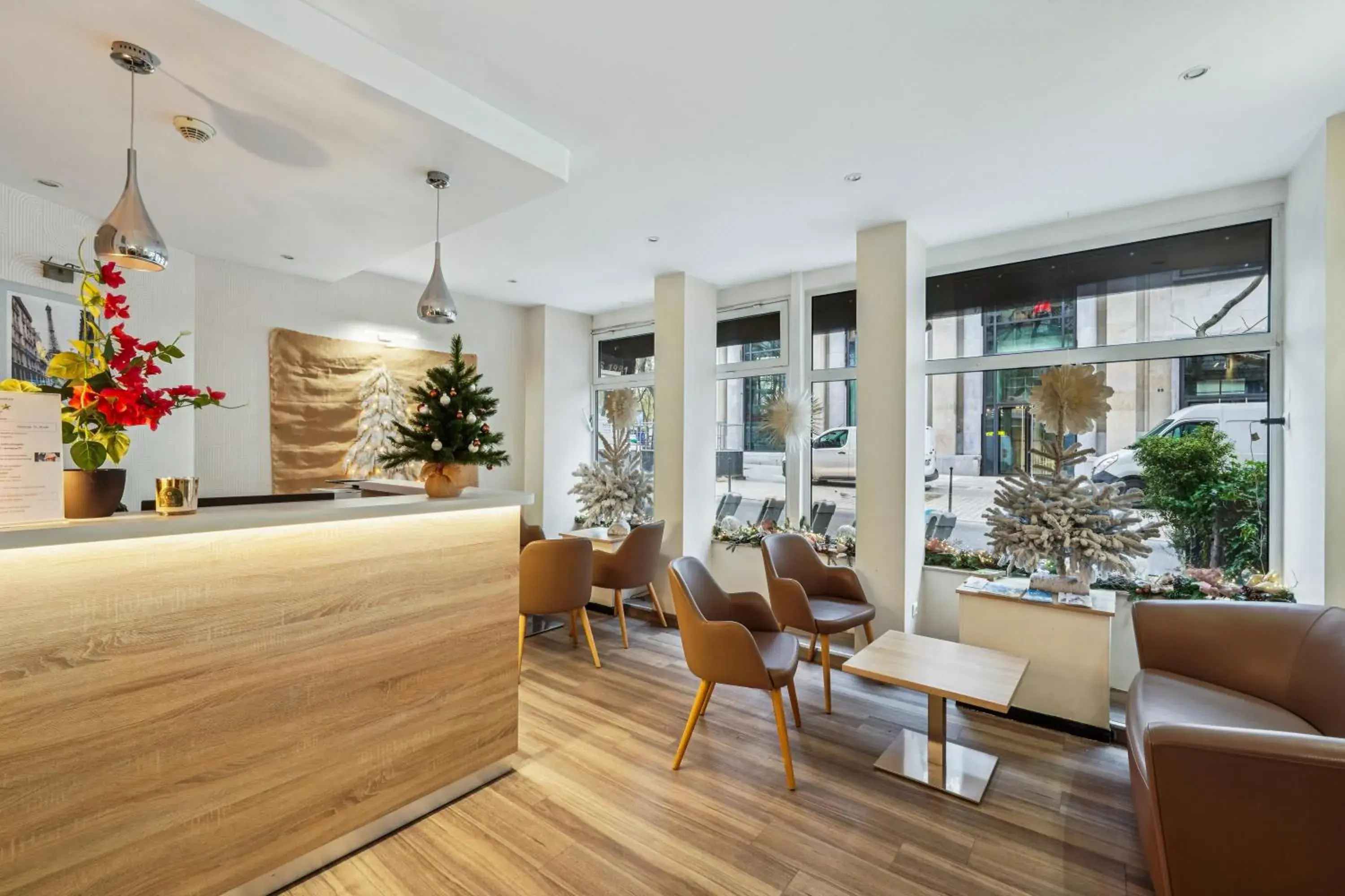 Lobby or reception in Hôtel Mazagran Lobby or reception in Hôtel Mazagran