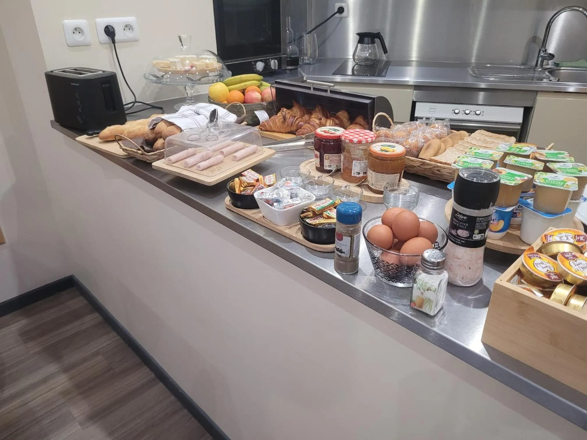 Breakfast in Hôtel Mazagran