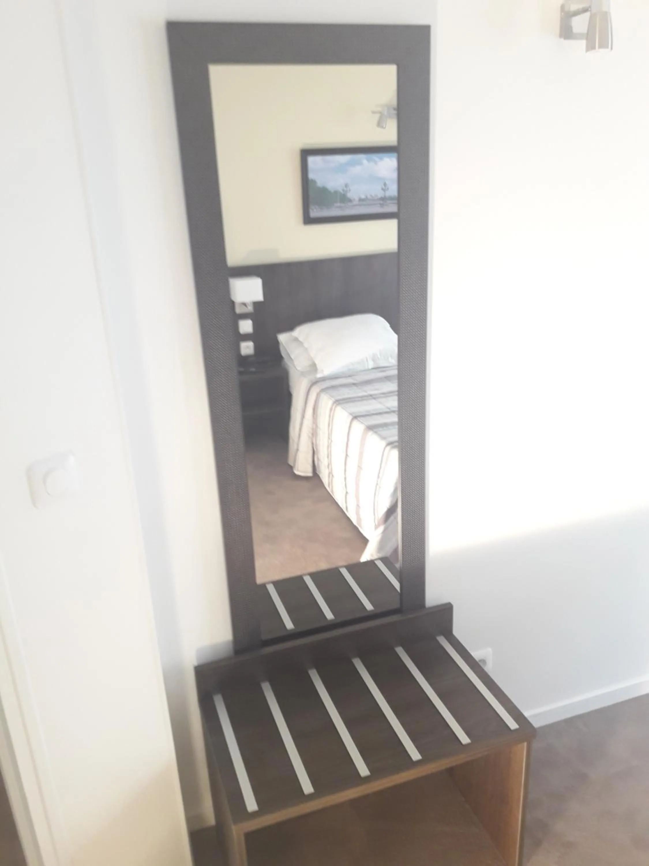 Bedroom, Bed in Hôtel Mazagran