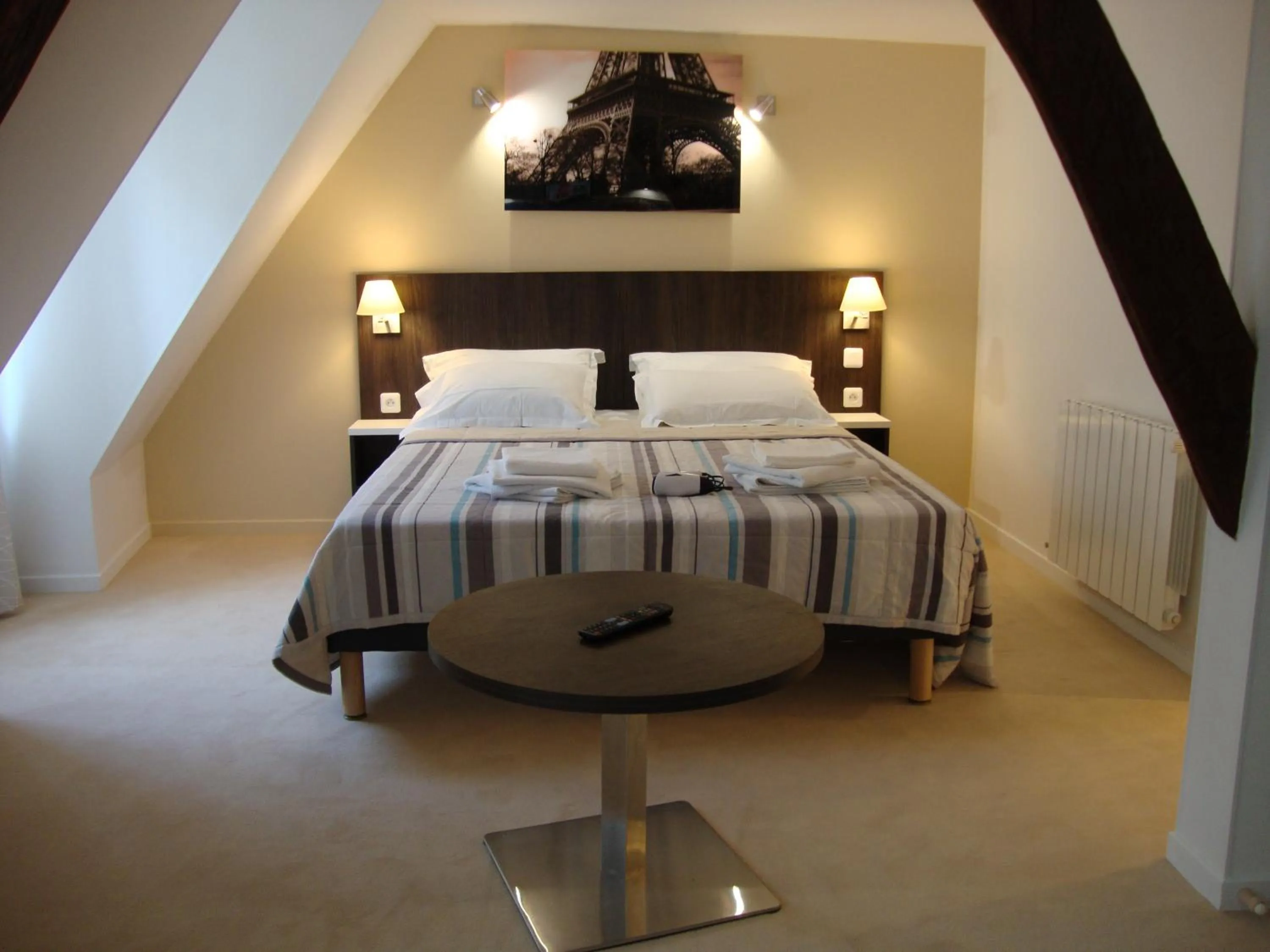 Bed in Hôtel Mazagran