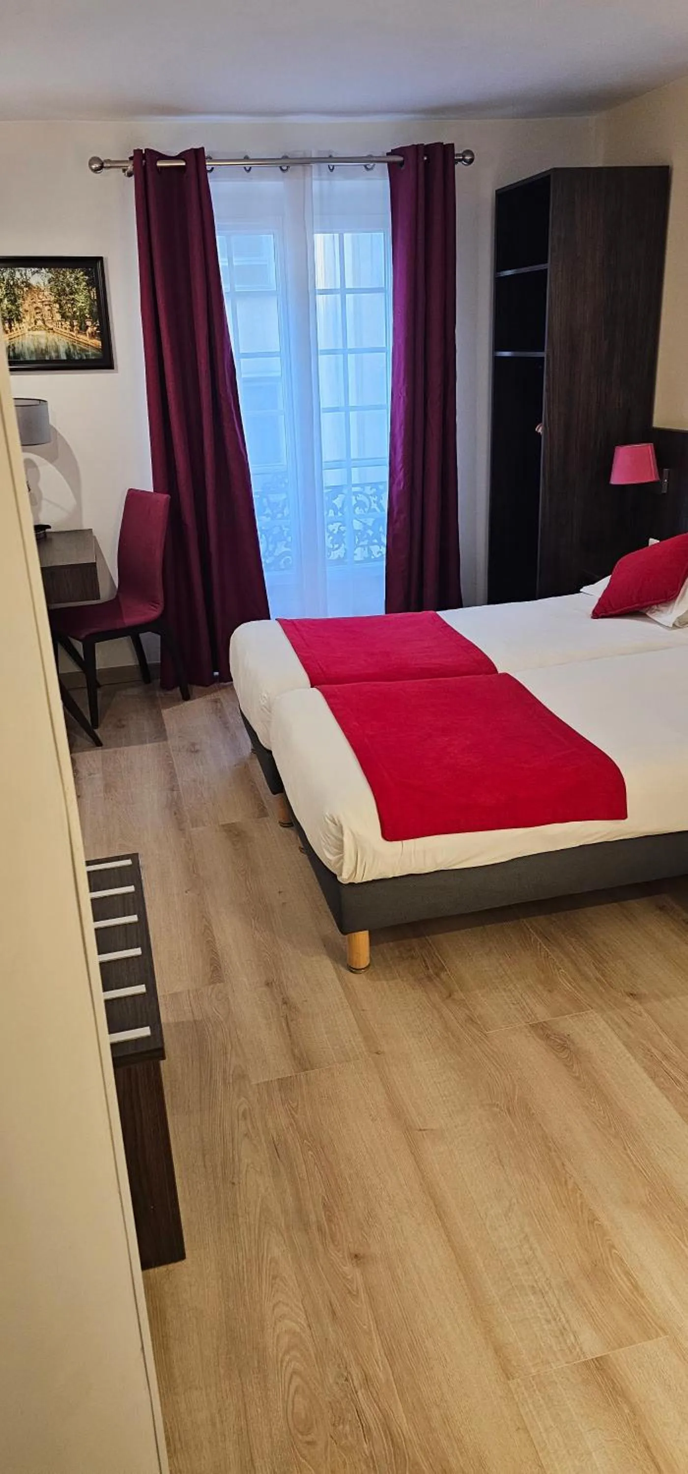 Bed in Hôtel Mazagran