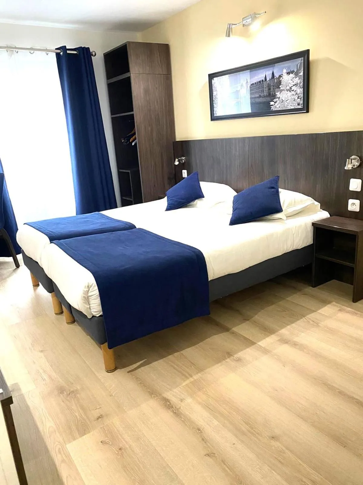 Bed in Hôtel Mazagran