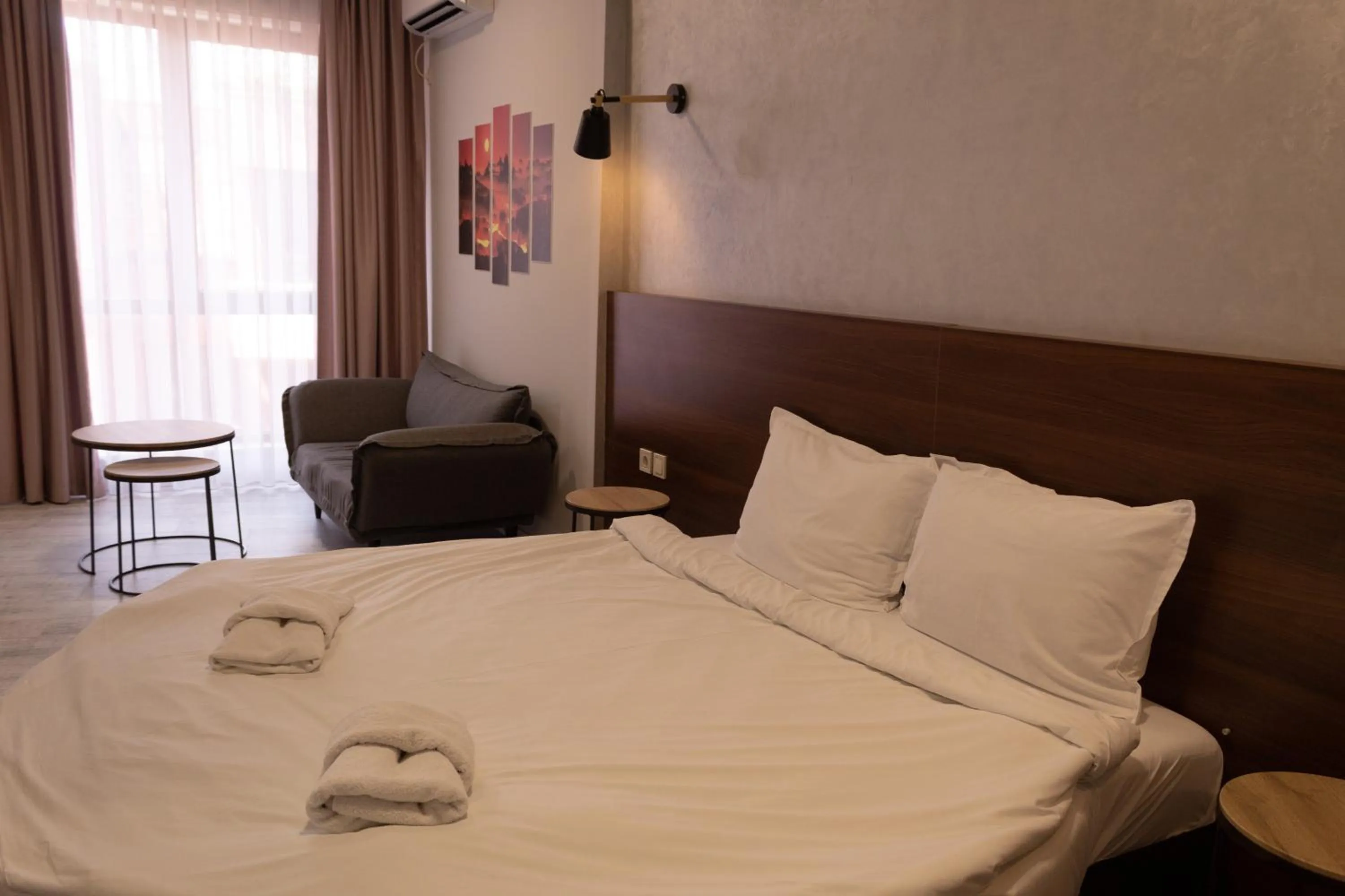 Bed in Clepsydra Residence