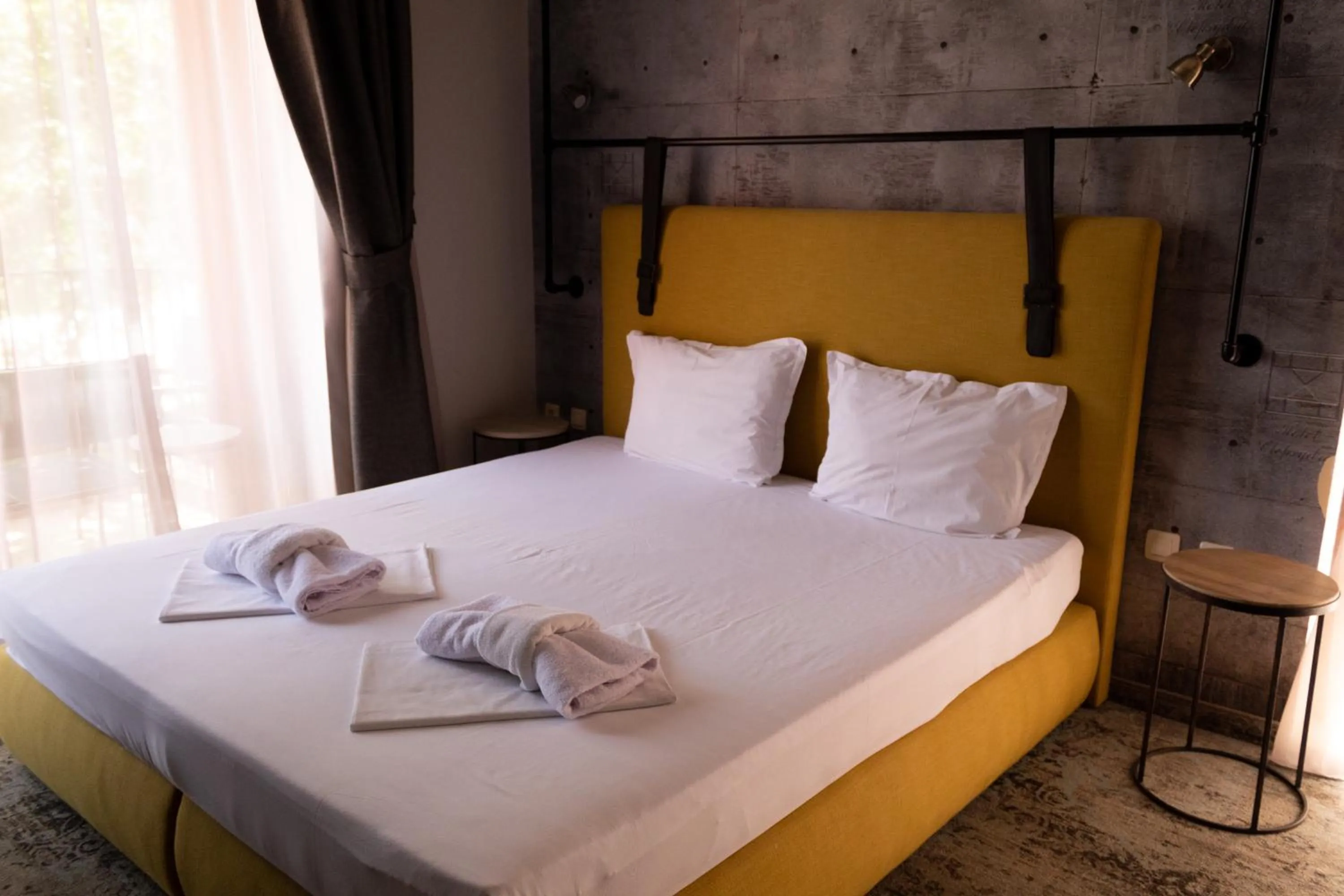 Bed in Clepsydra Residence