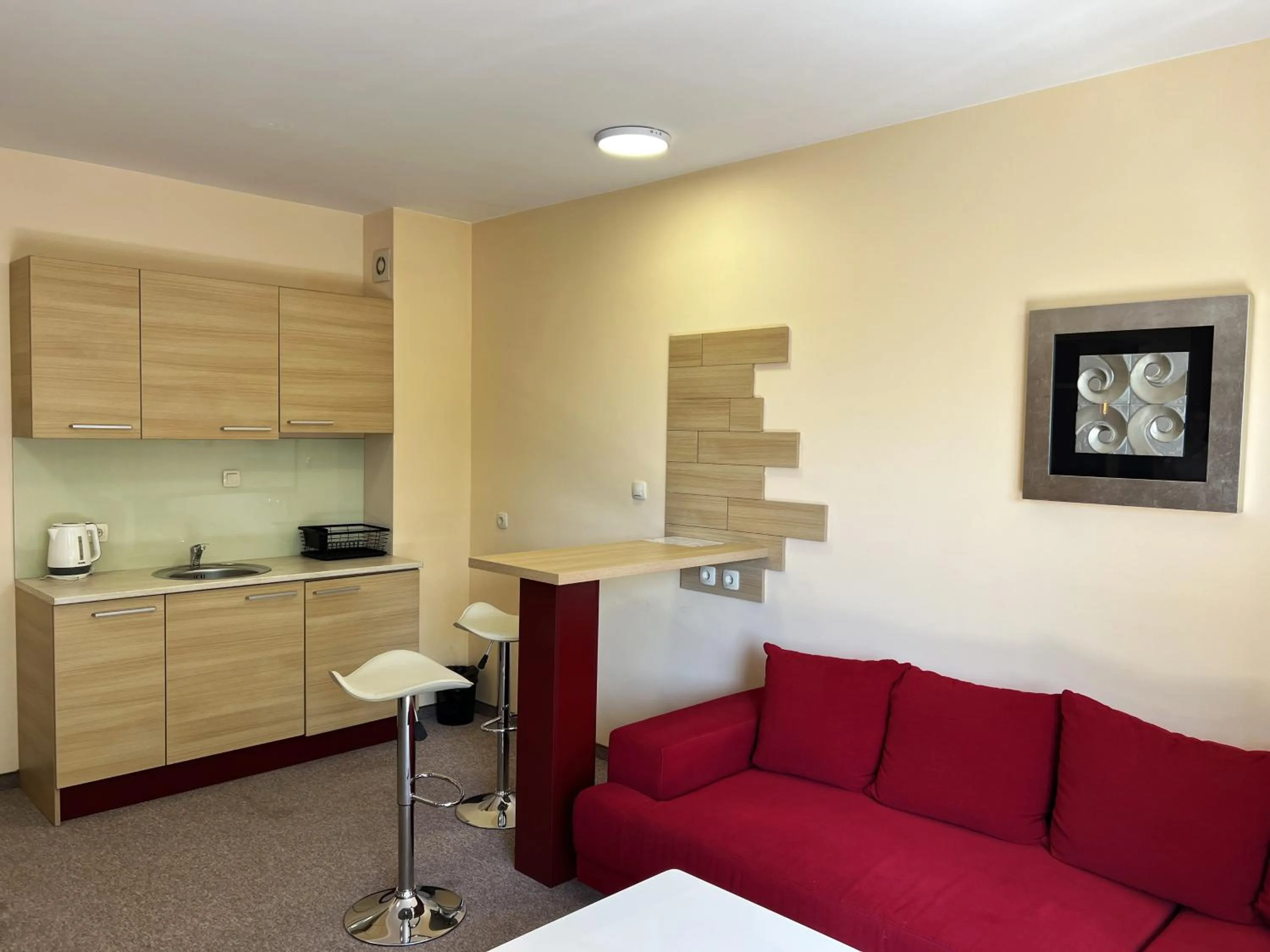 Kitchen or kitchenette in Clepsydra Residence