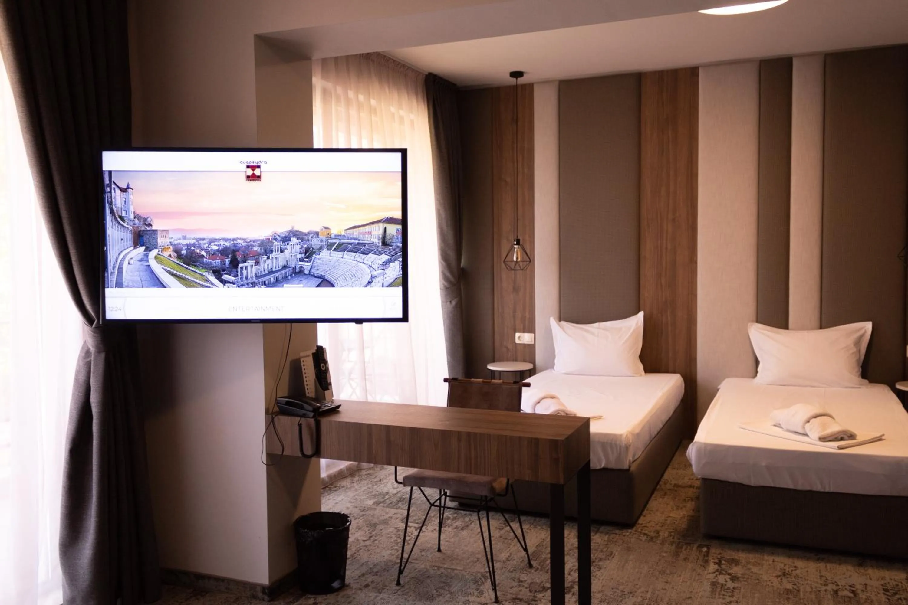 Bed in Clepsydra Residence