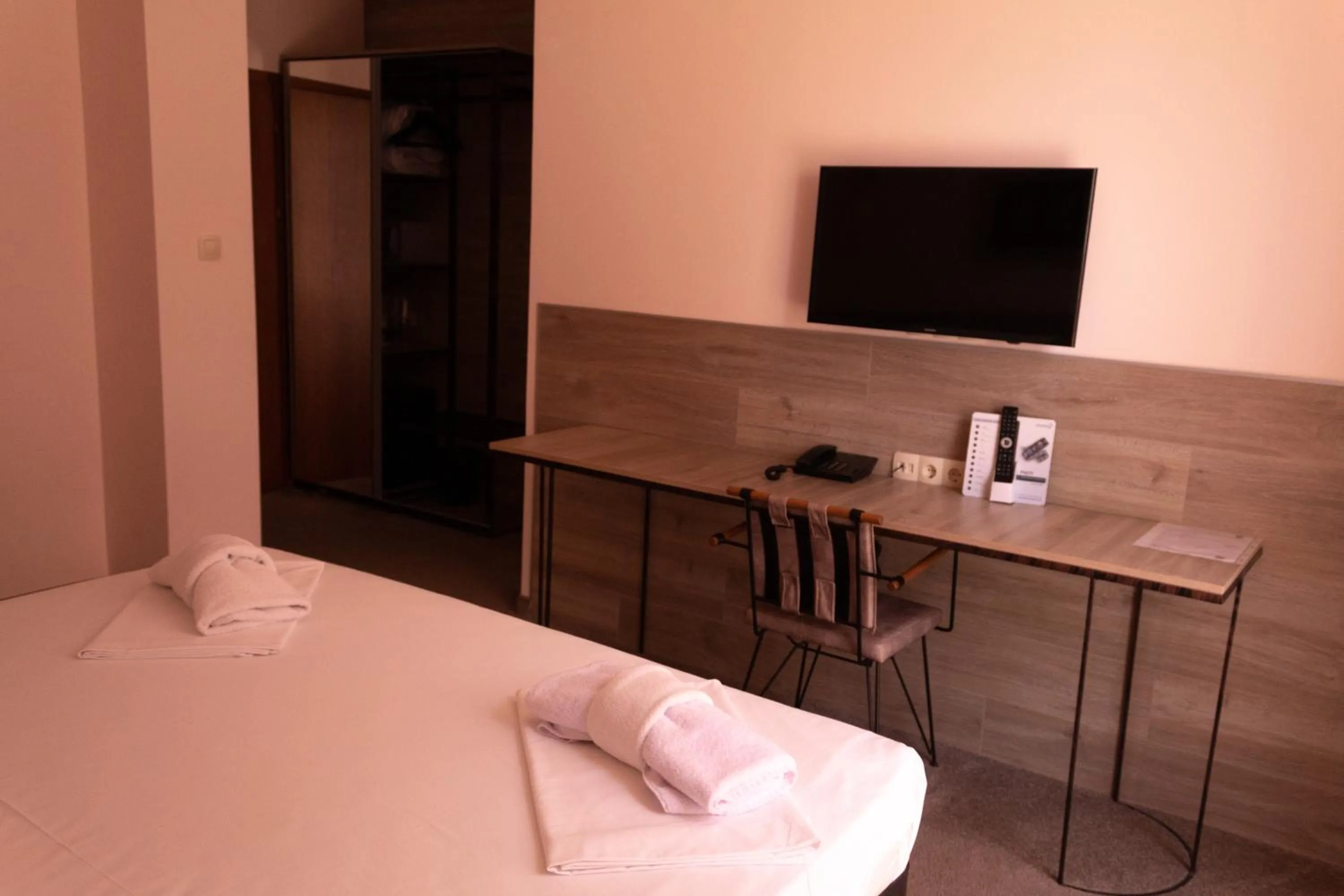 Bed in Clepsydra Residence