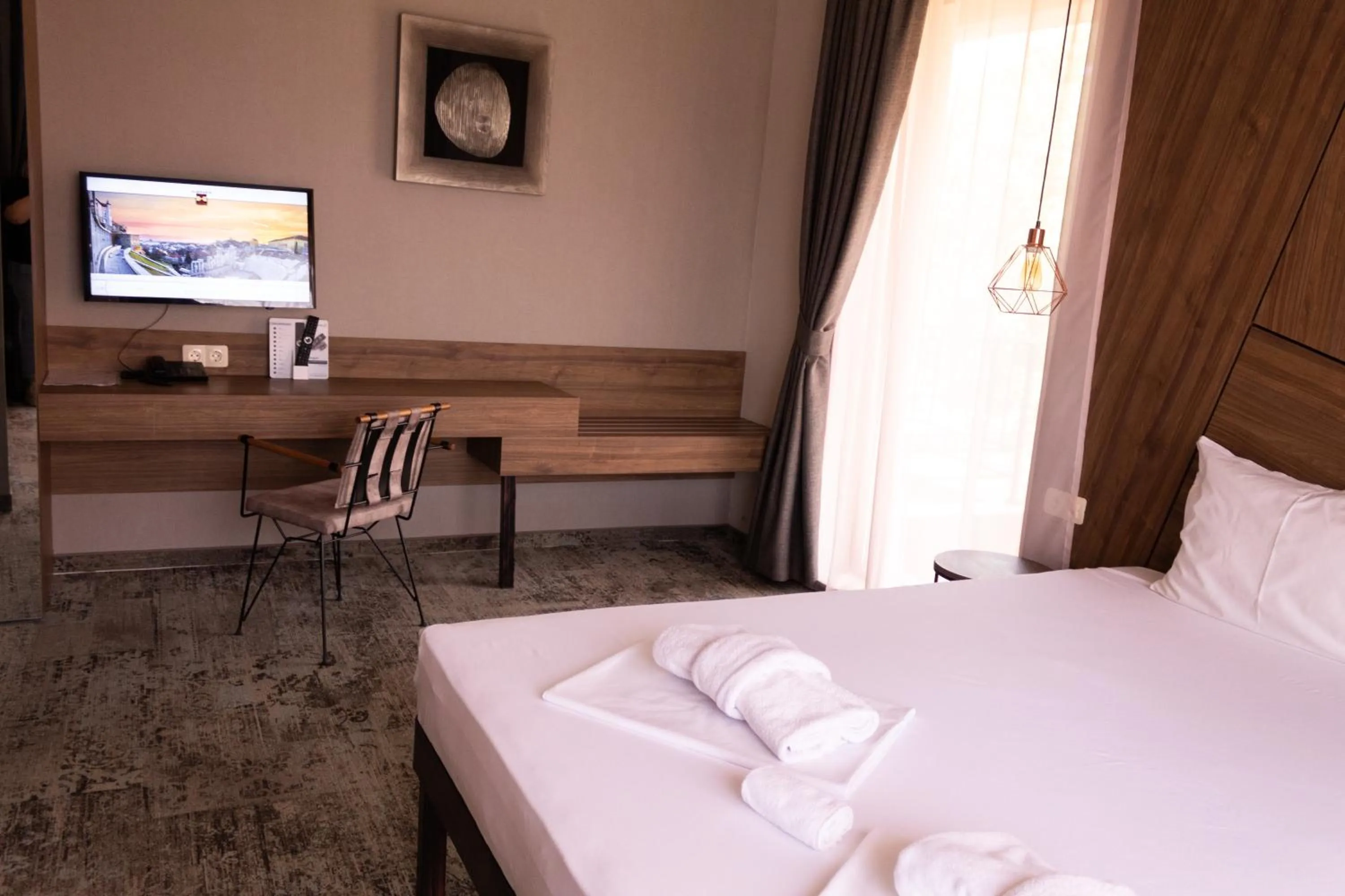 Bed in Clepsydra Residence