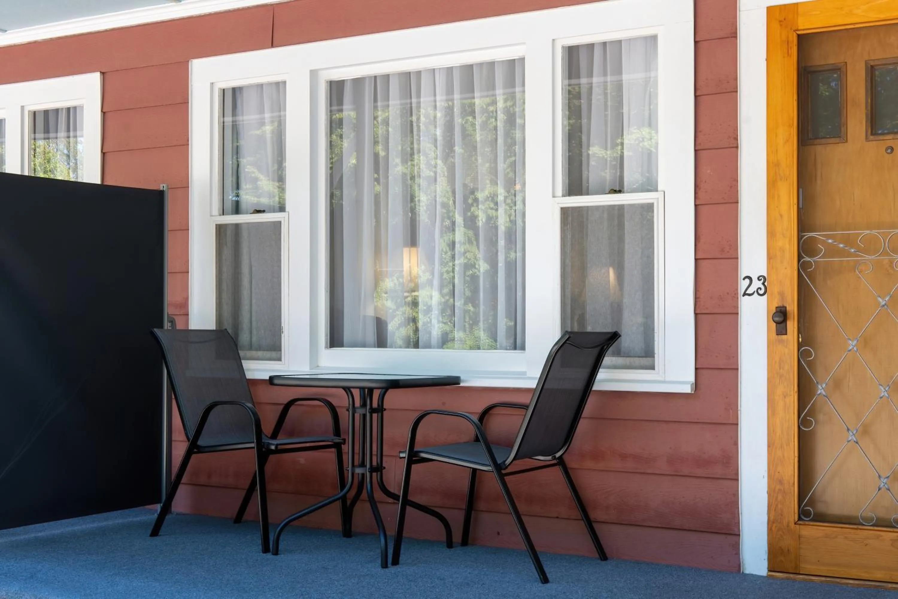 Patio in Highbrook Motel
