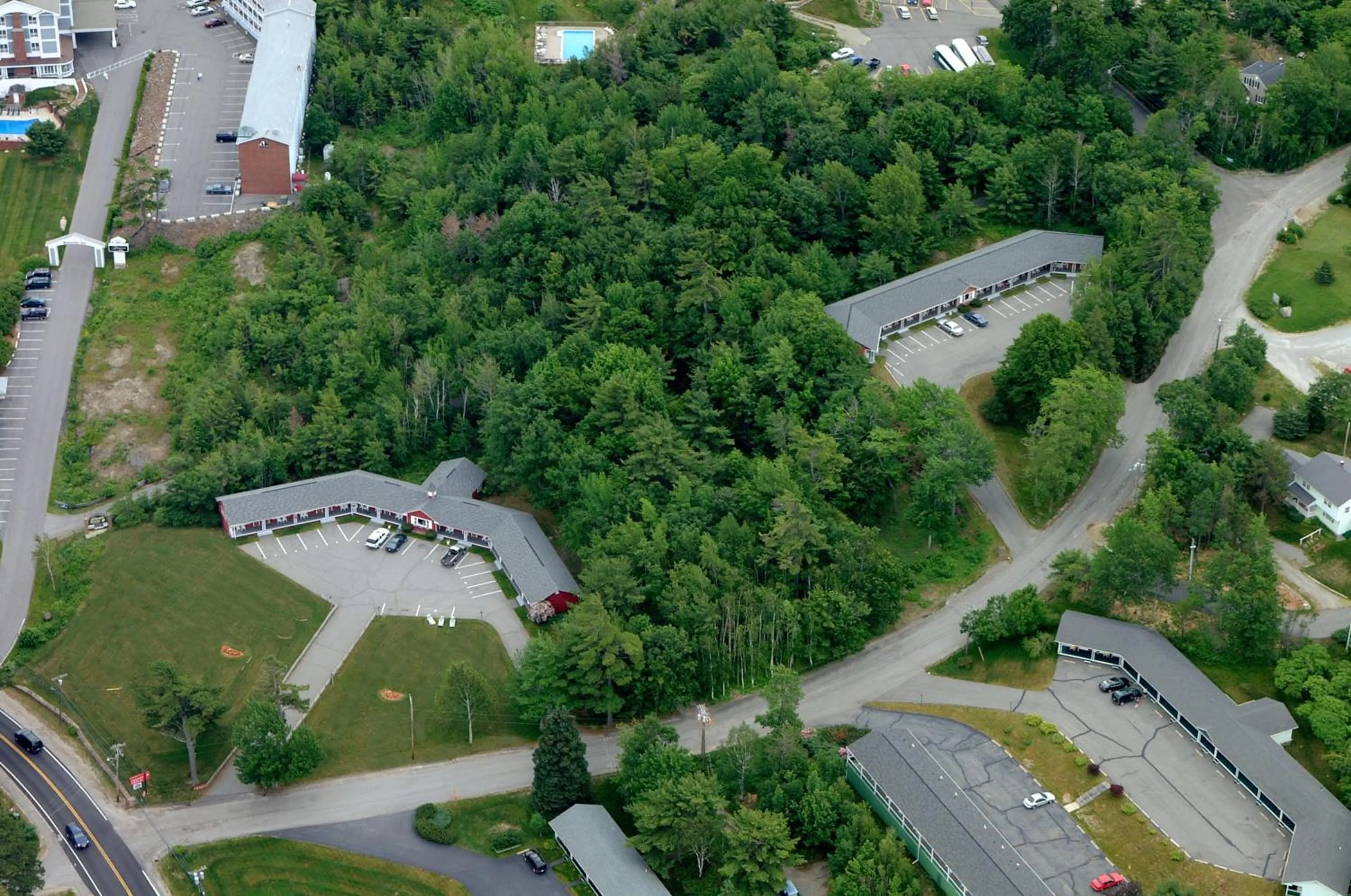 Bird's eye view in Highbrook Motel