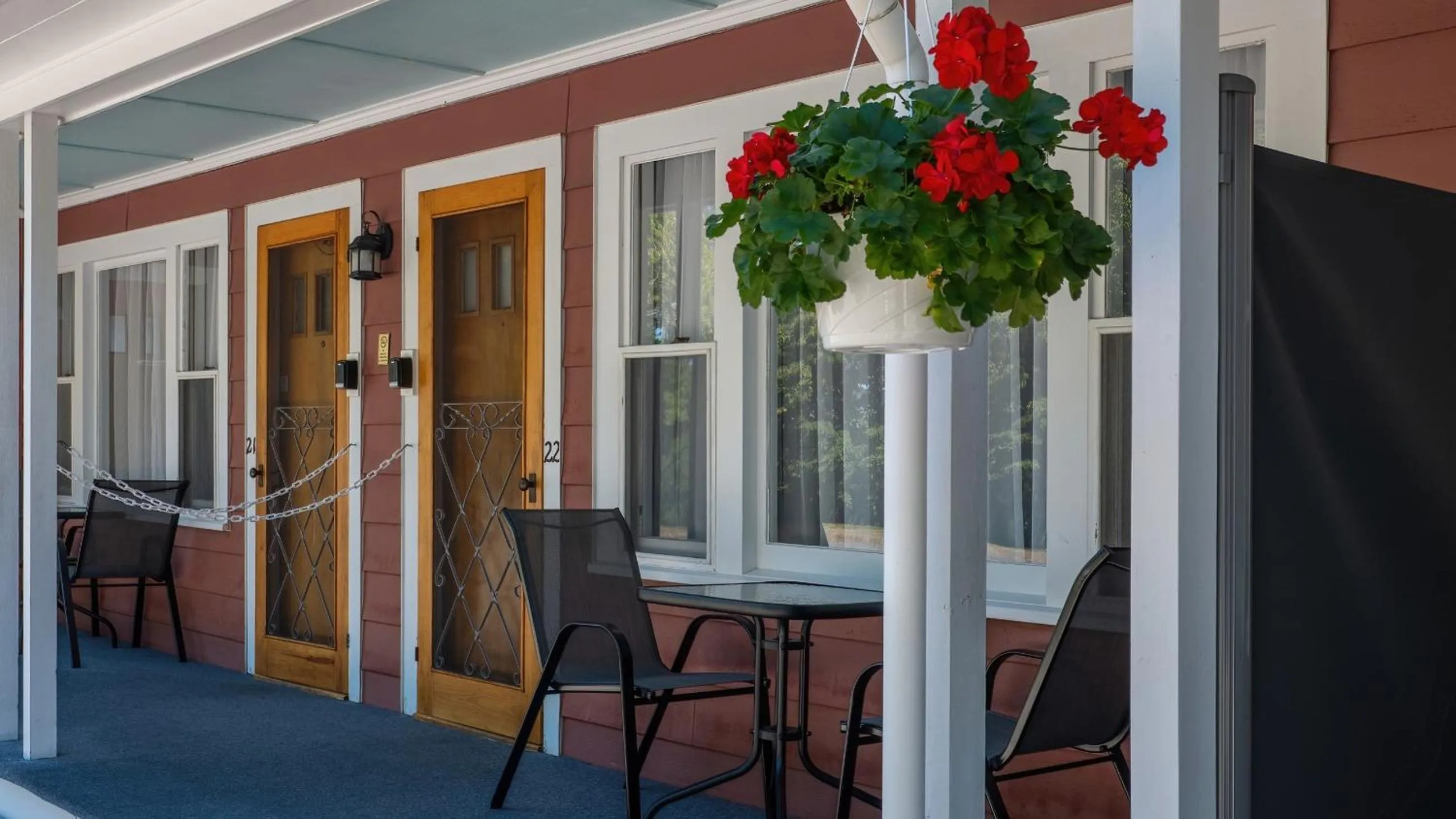 Patio in Highbrook Motel