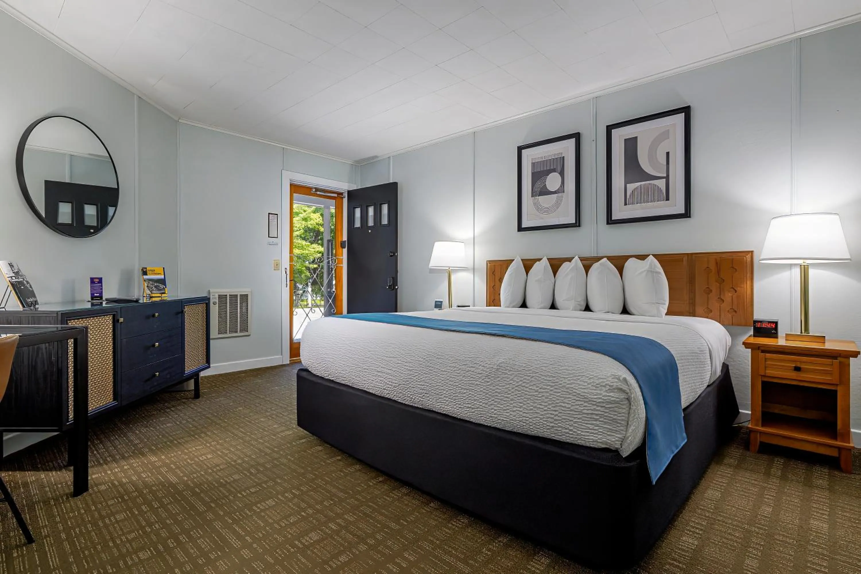 Bedroom, Bed in Highbrook Motel