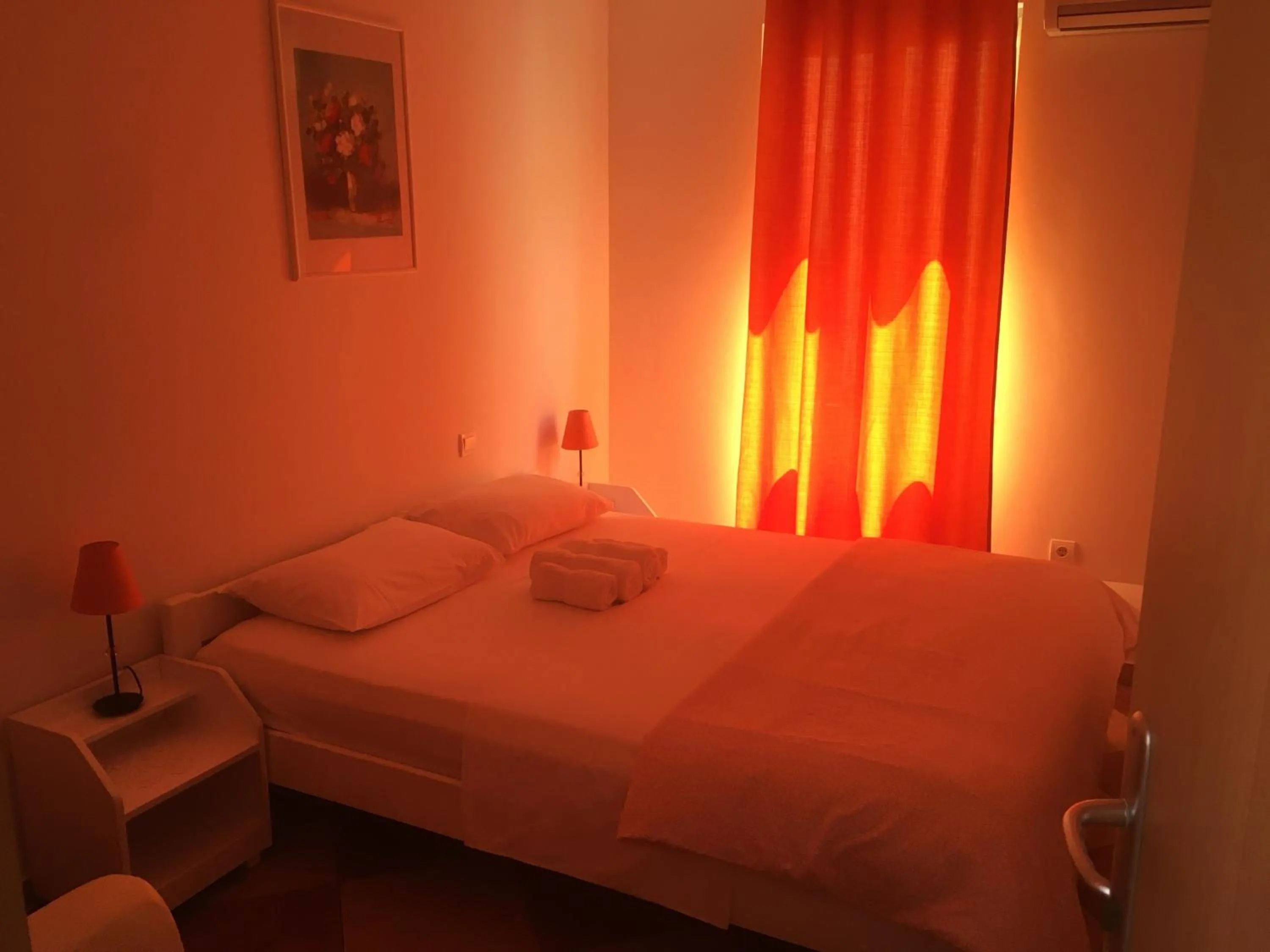 Bed in Apartments and Rooms Katija & Egon