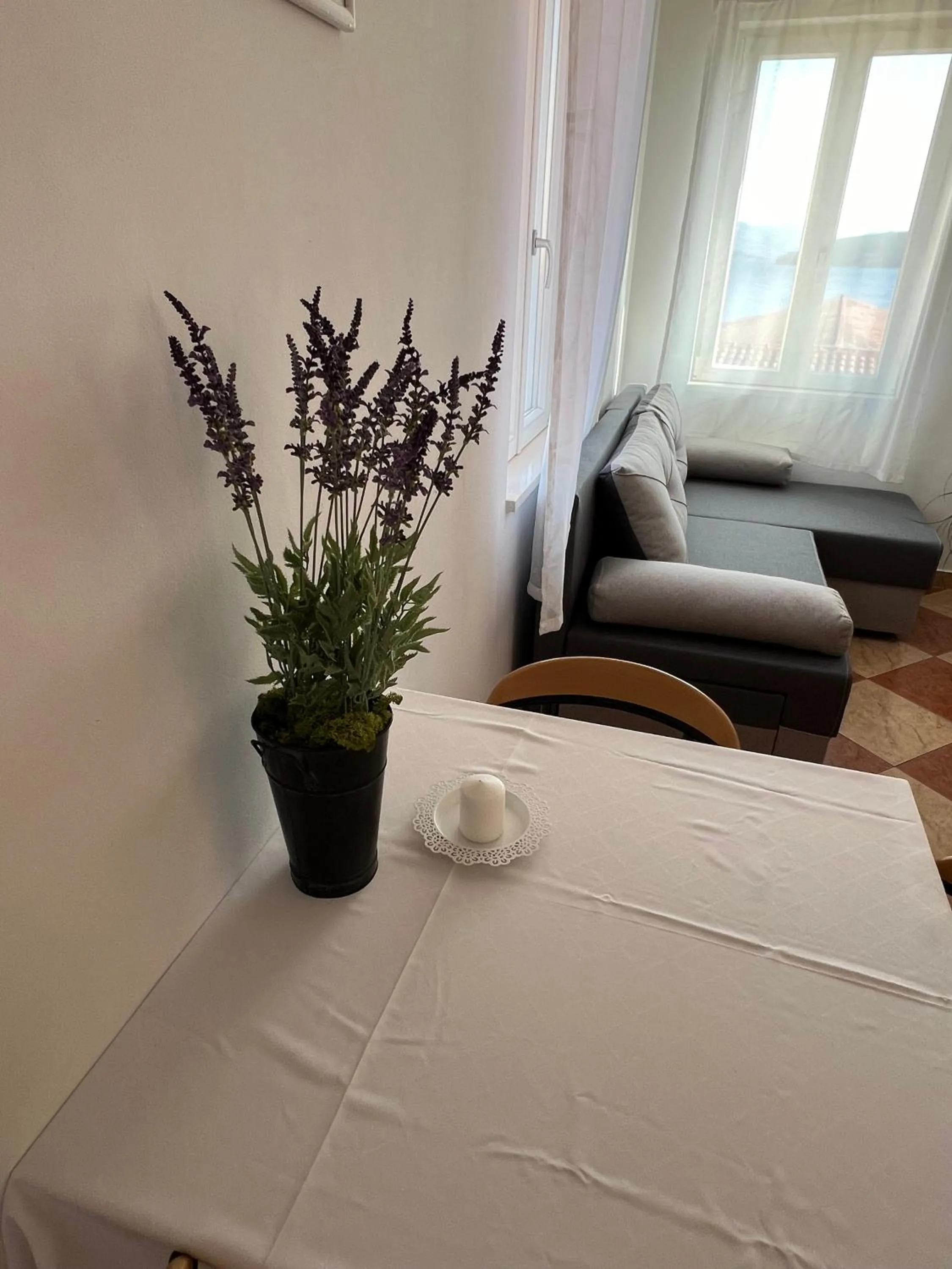 Living room, Bed in Apartments and Rooms Katija & Egon