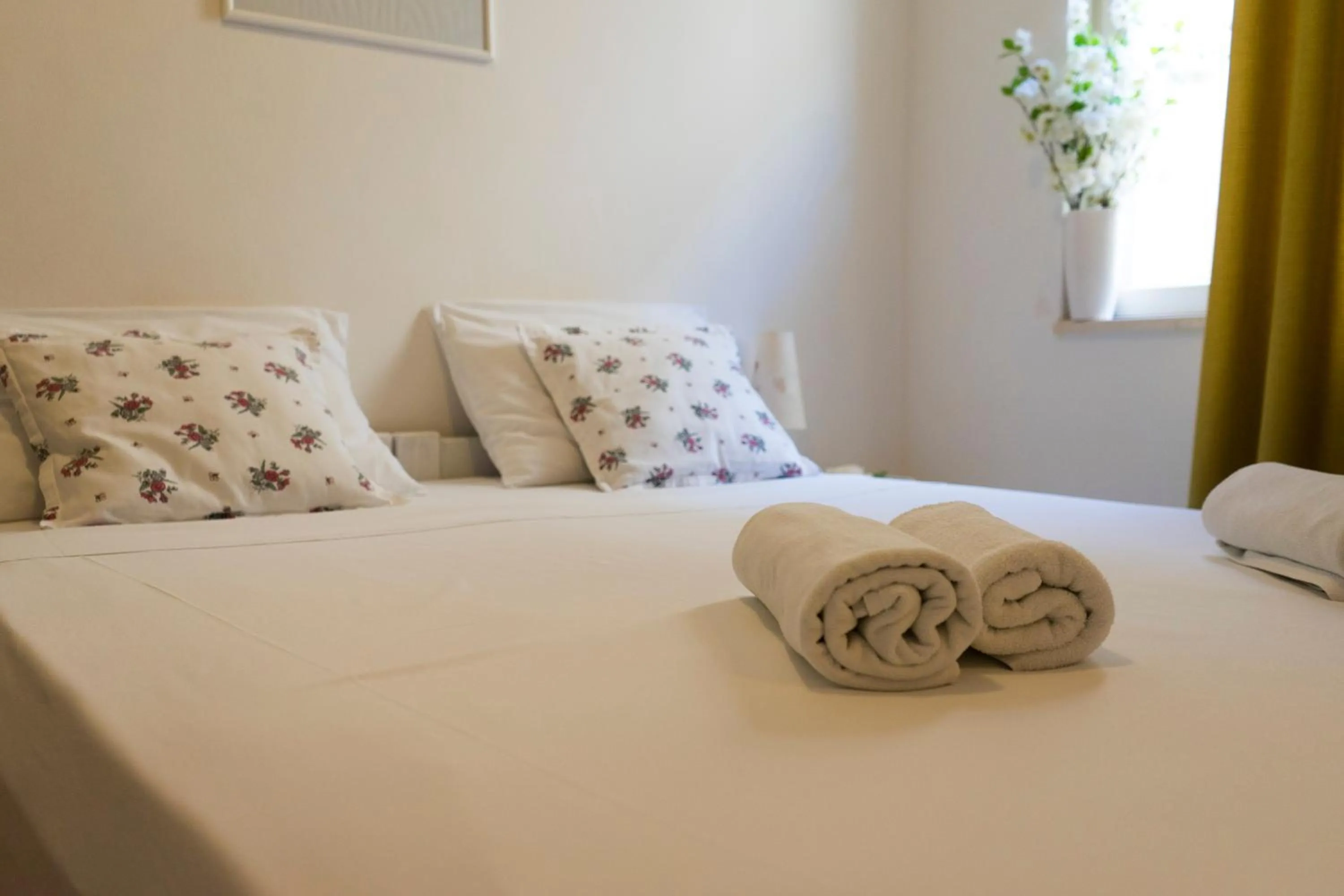 Bed in Apartments and Rooms Katija & Egon