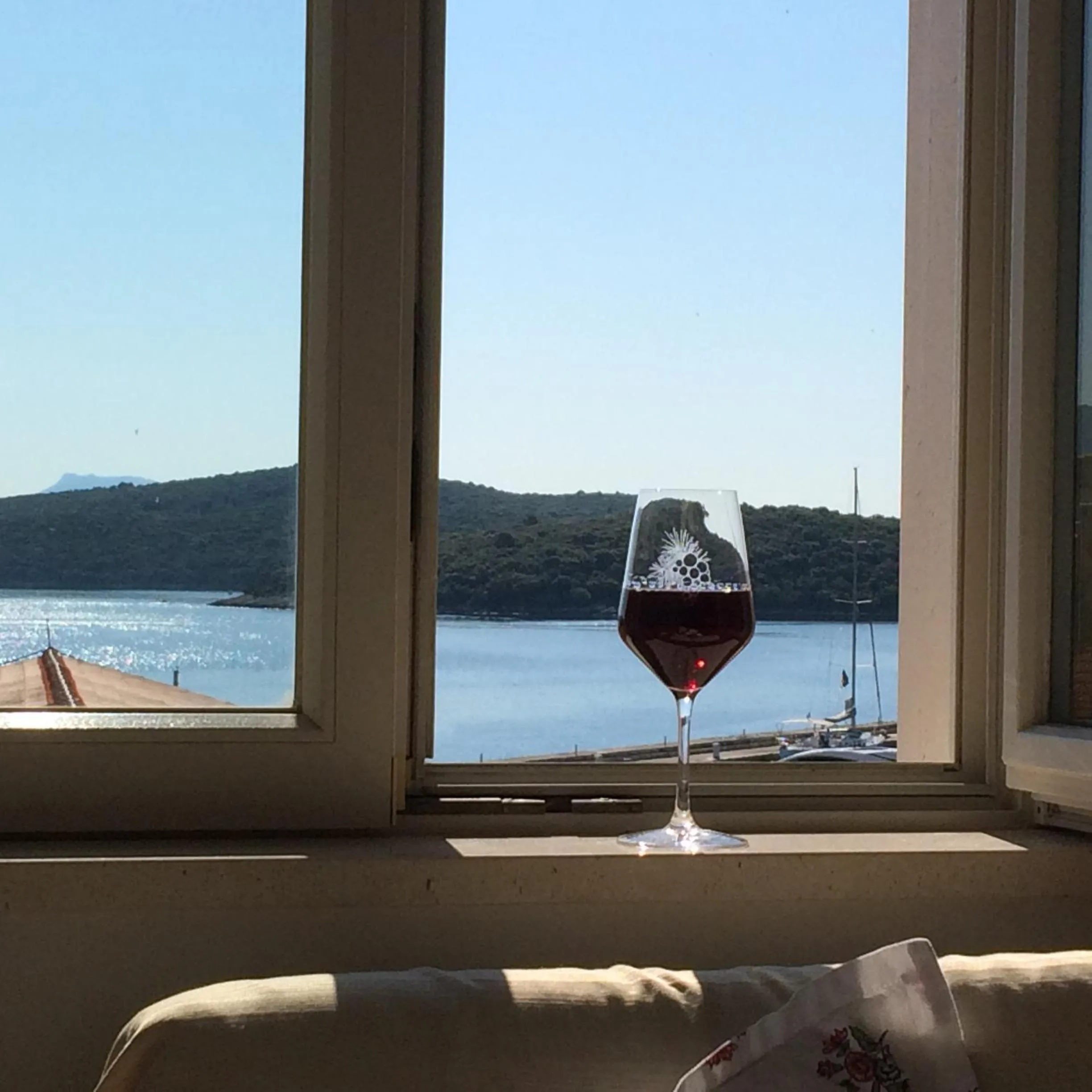 Sea view in Apartments and Rooms Katija & Egon