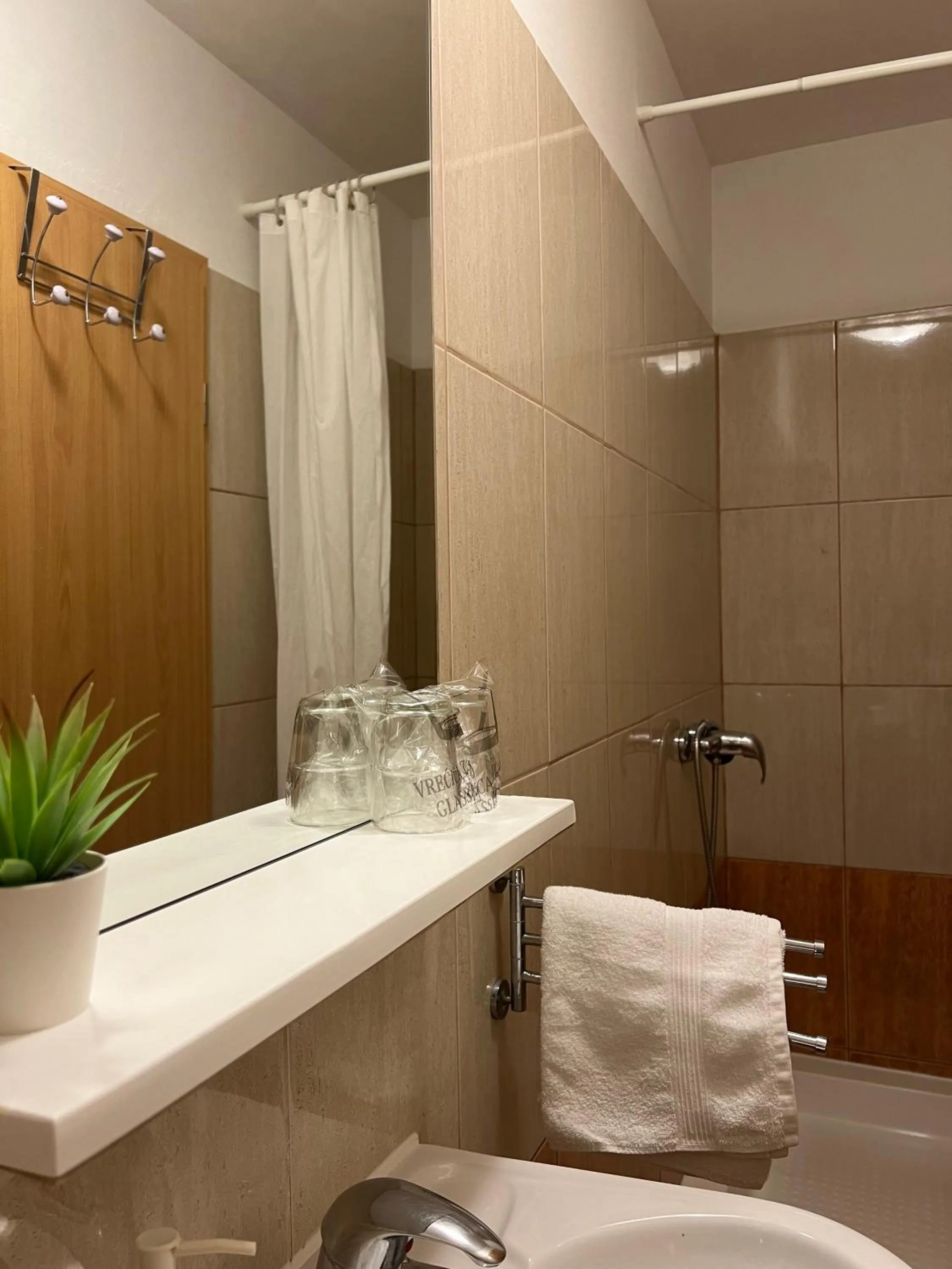 Shower in Apartments and Rooms Katija & Egon