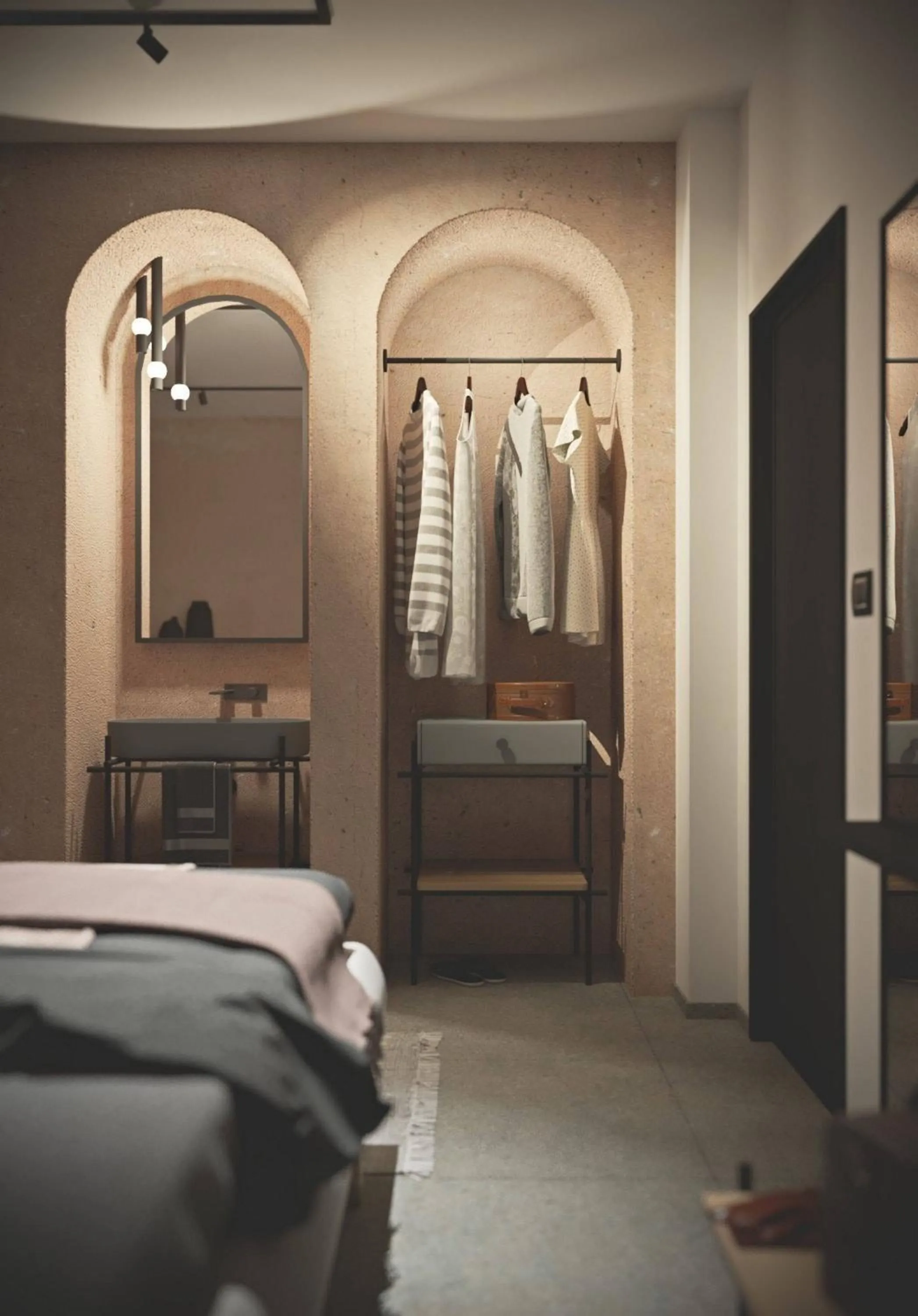 View (from property/room), Bed in Santa Maria City Hotel