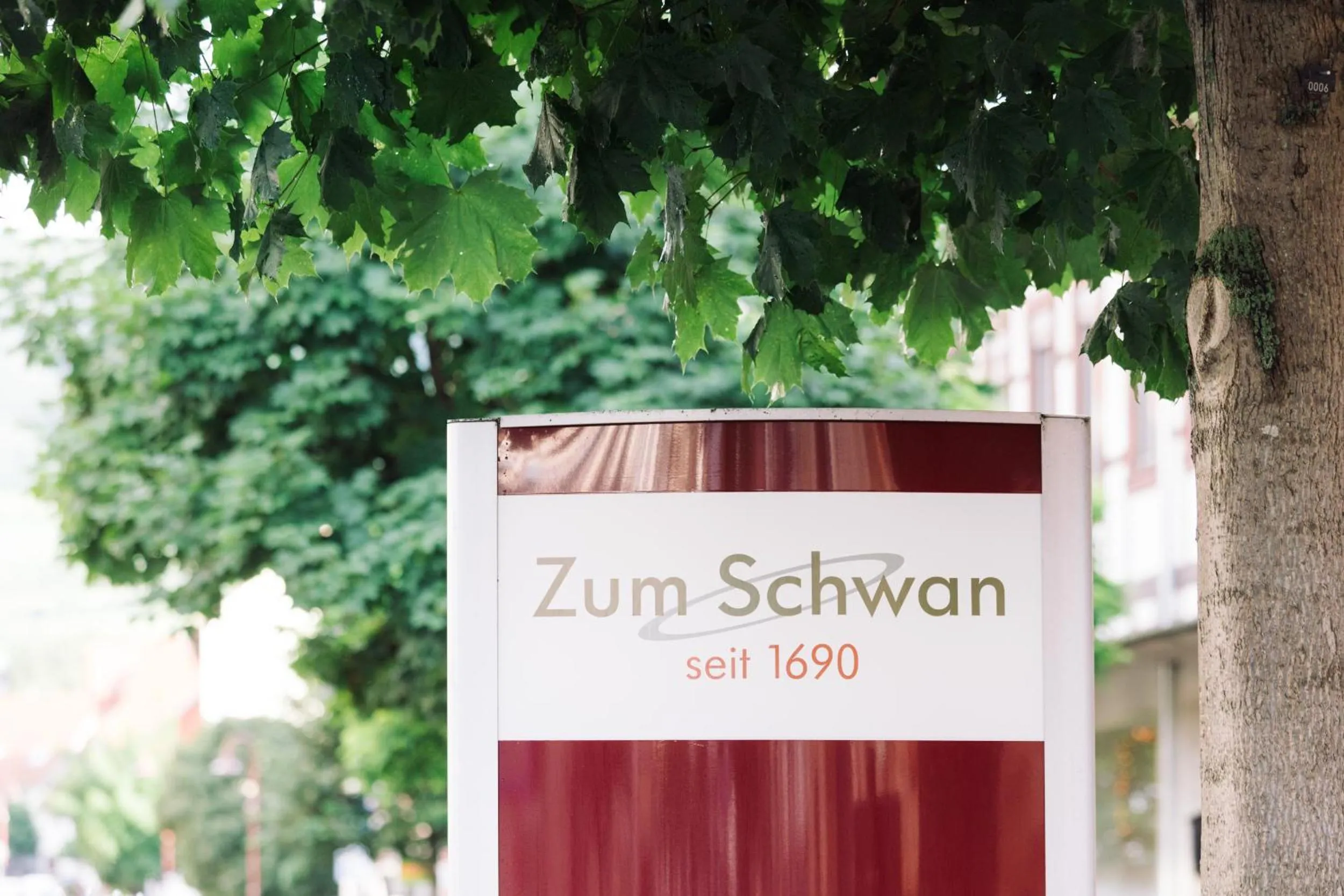 Property building in Hotel Zum Schwan Wanfried